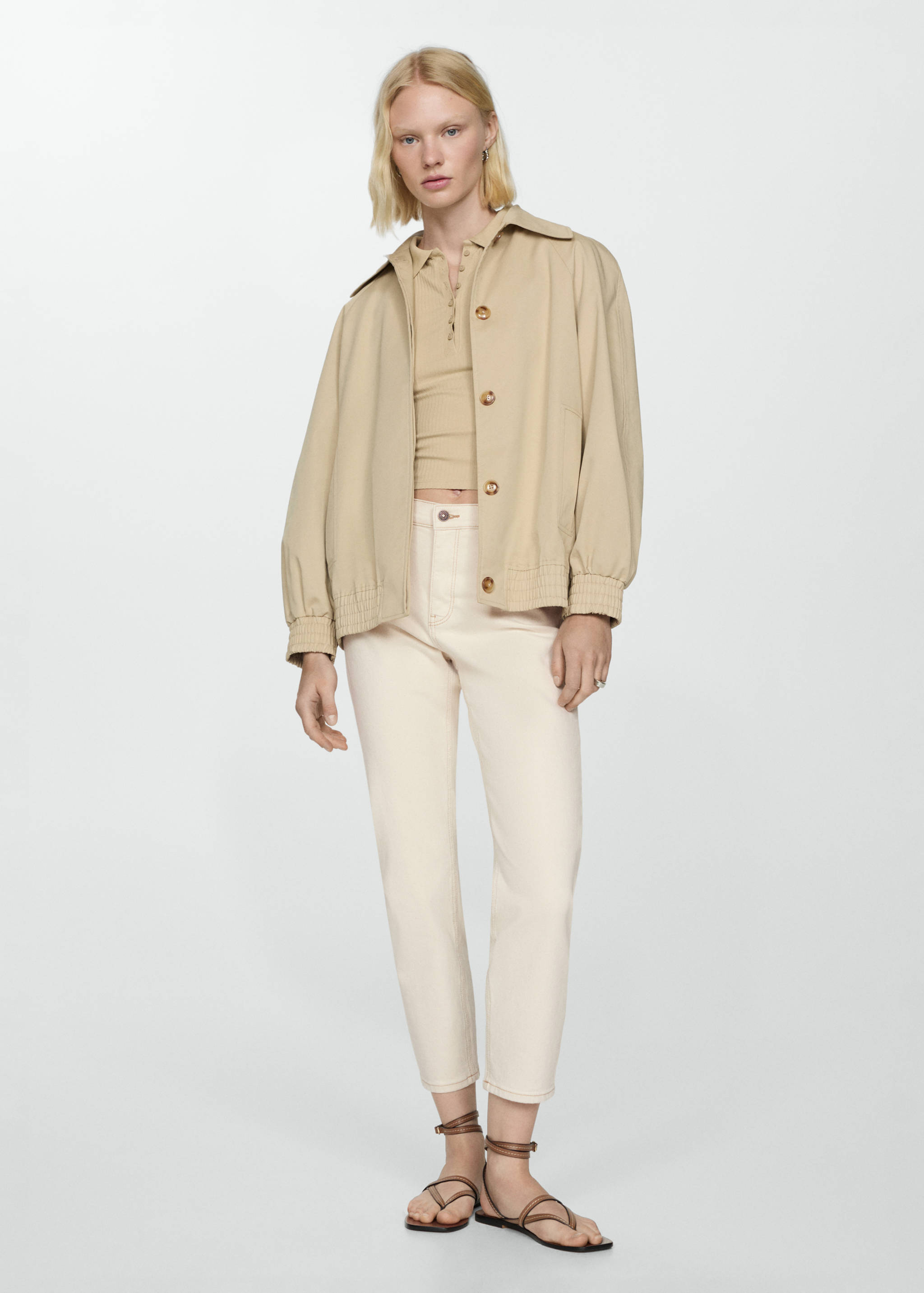 Mom comfort high-rise jeans - General plane