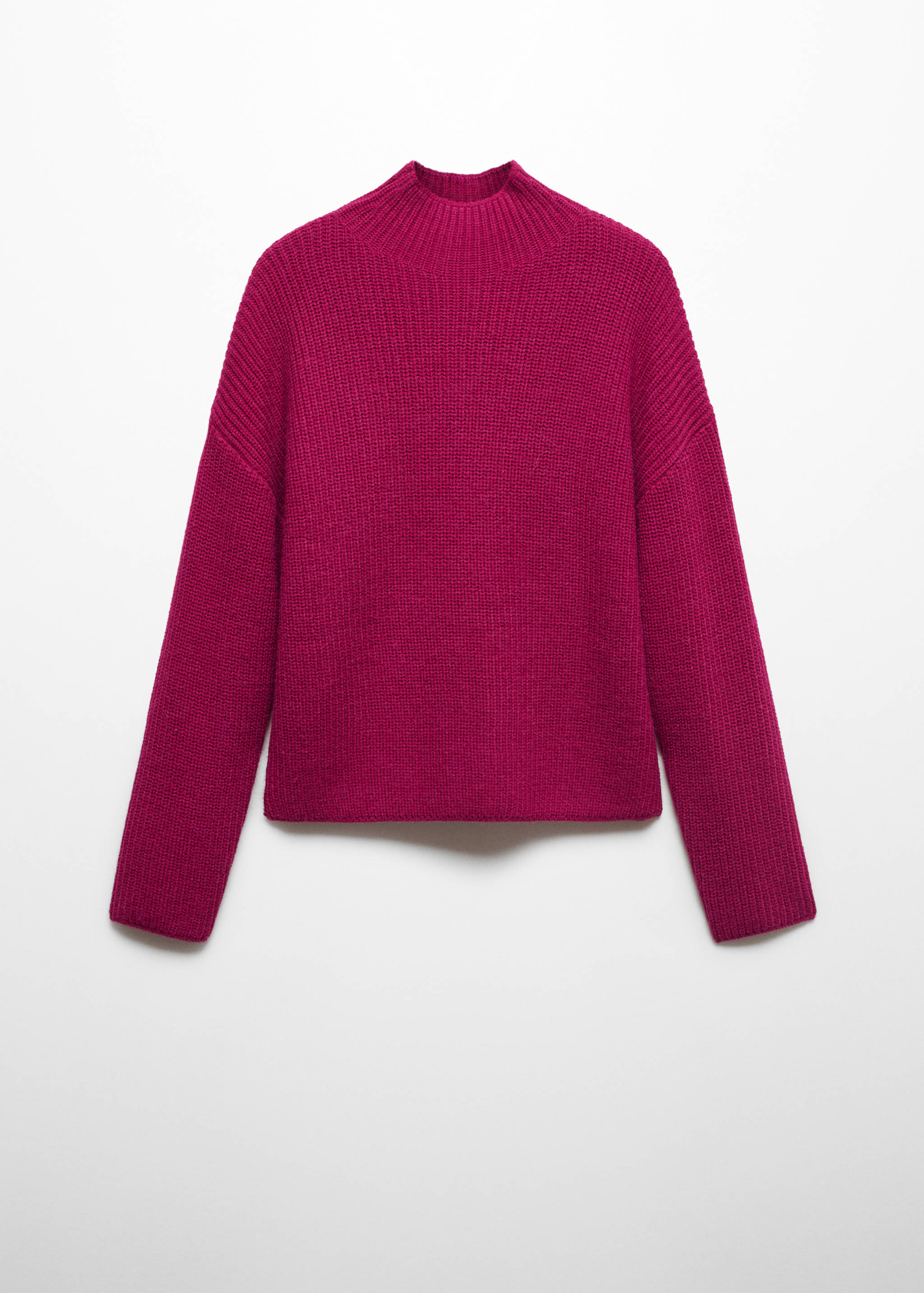 Camisola de malha com gola alta - Artigo sem modelo