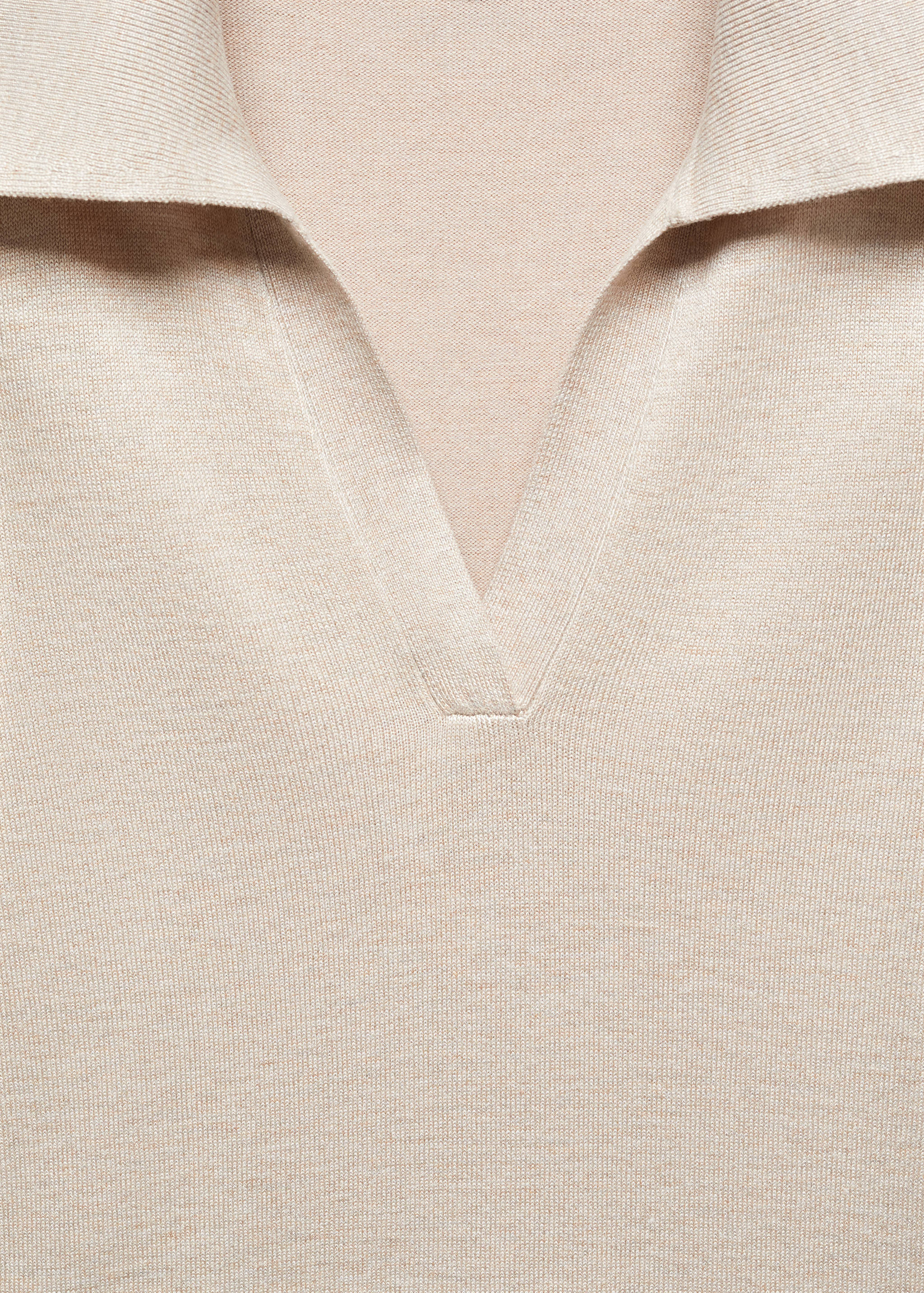 Knitted polo-neck sweater - Details of the article 8