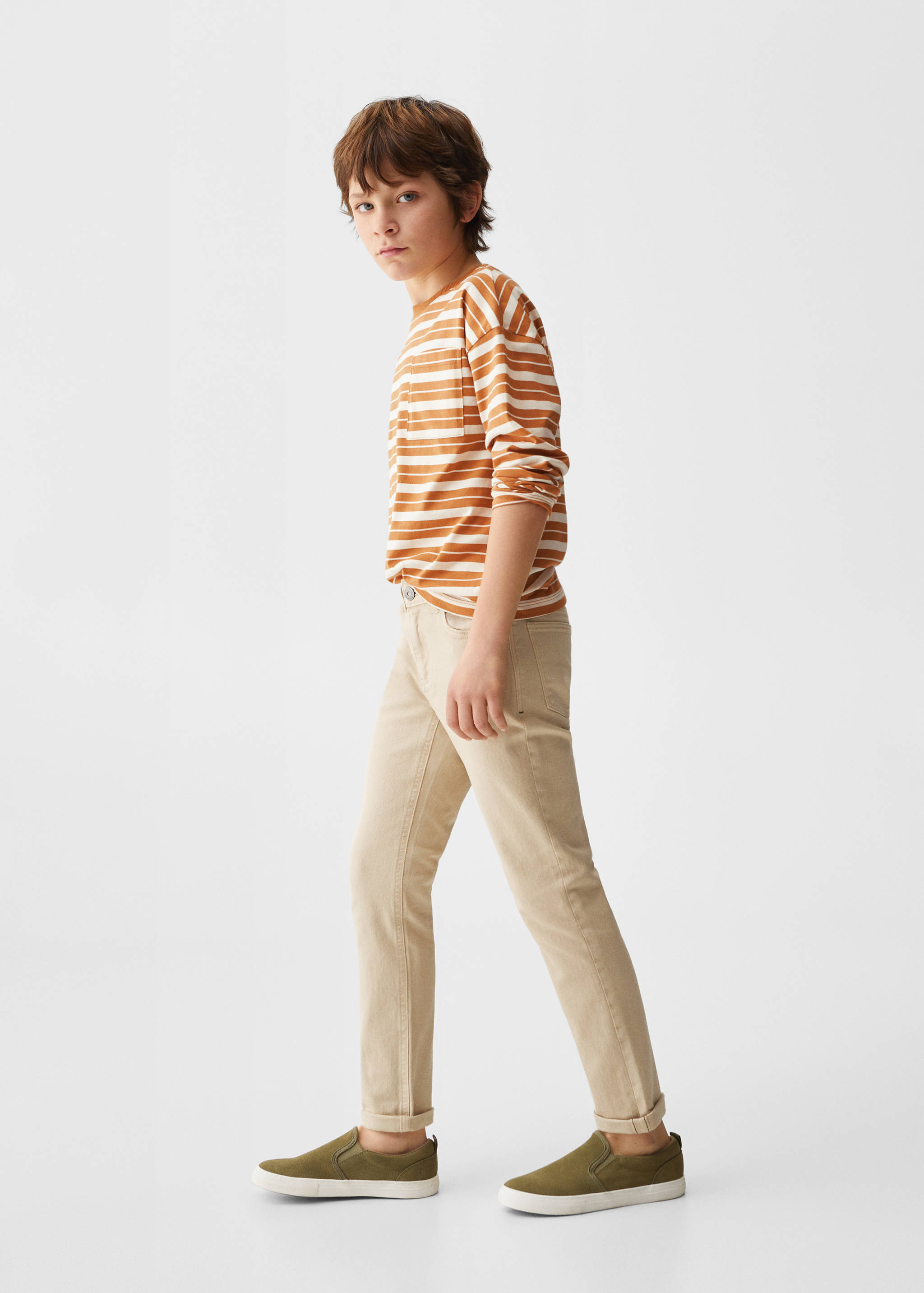 Striped long sleeves t-shirt - General plane