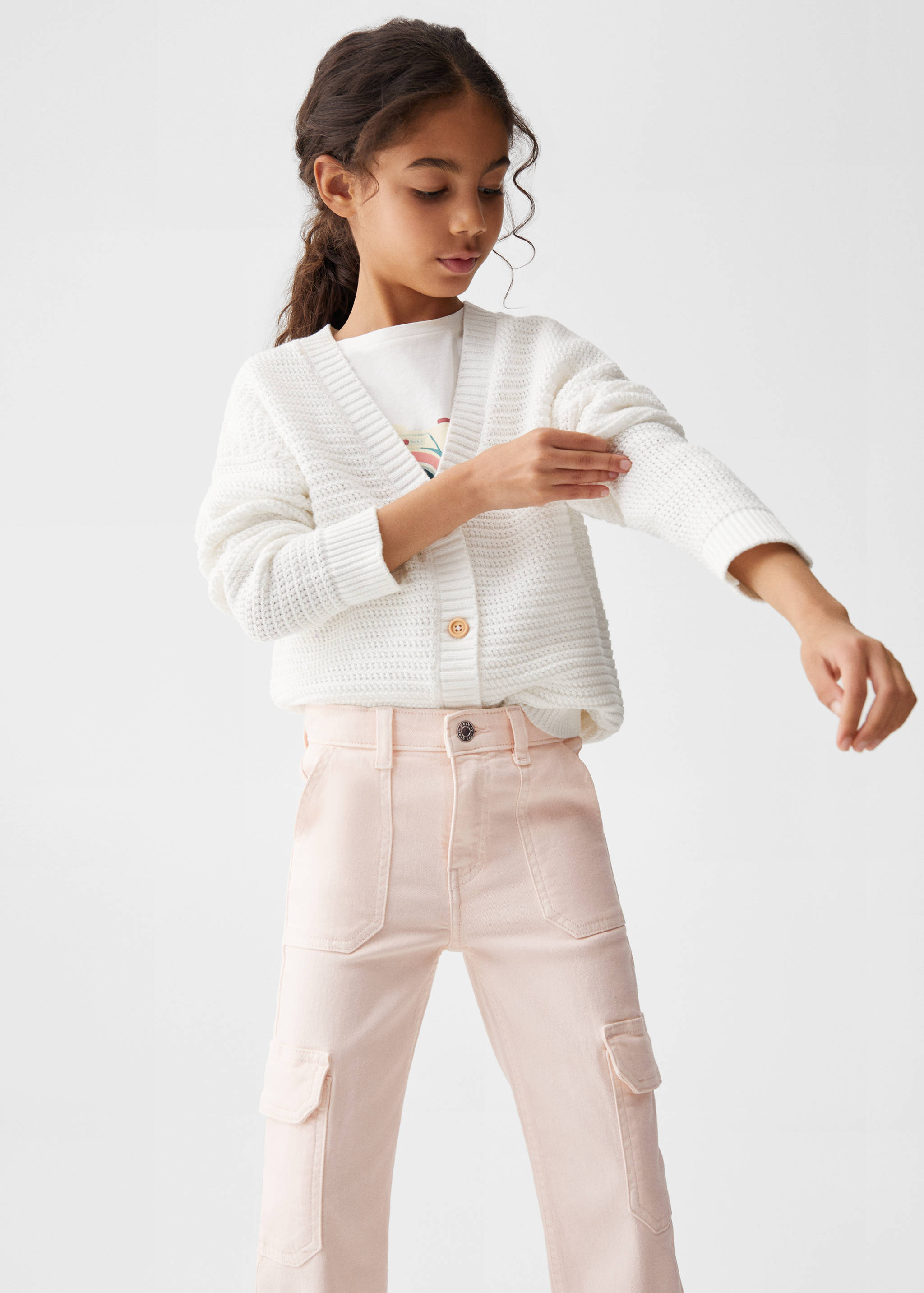 Pocket cargo jeans - Medium plane