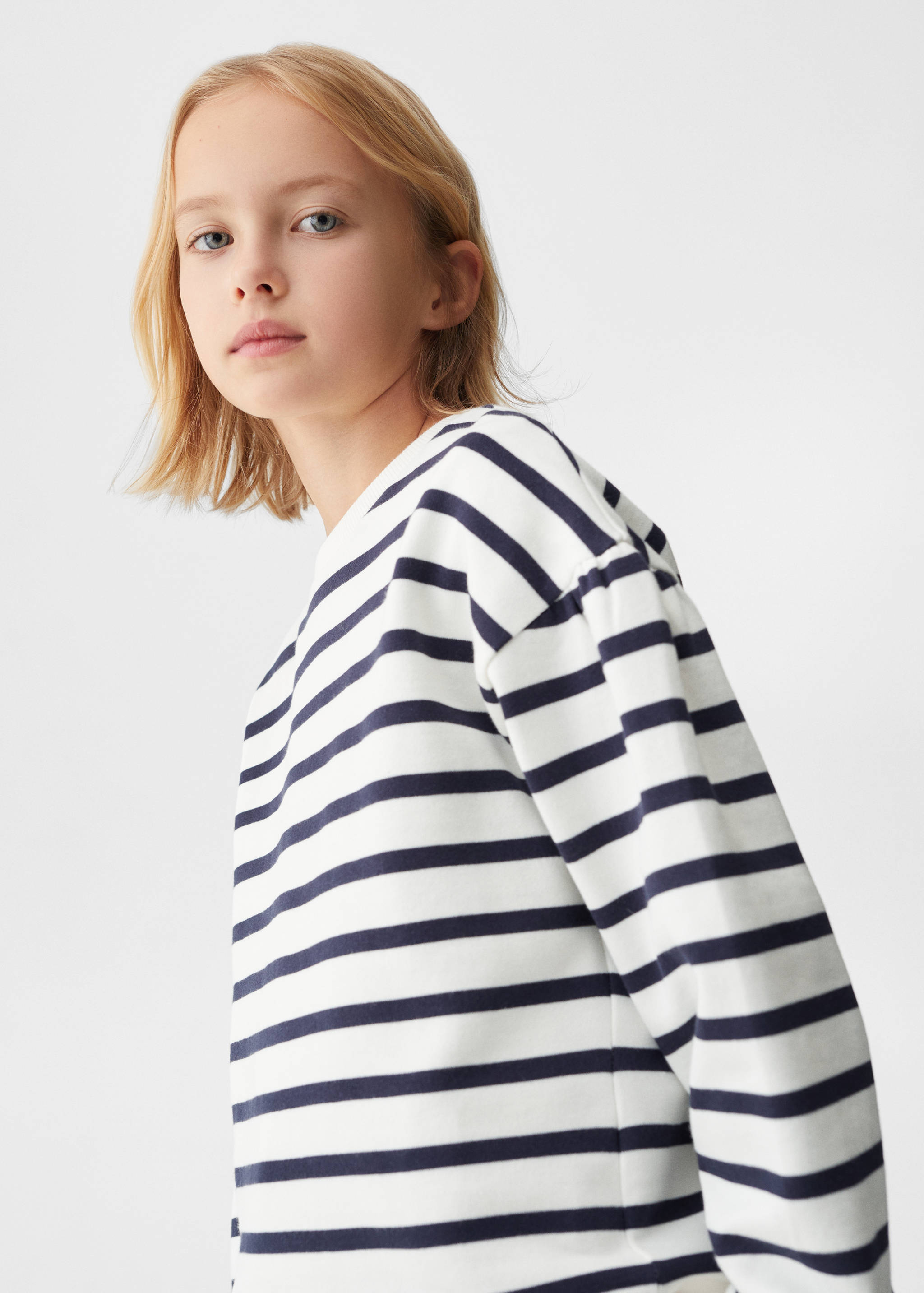 Sudadera algodón rayas - Detalle del artículo 1