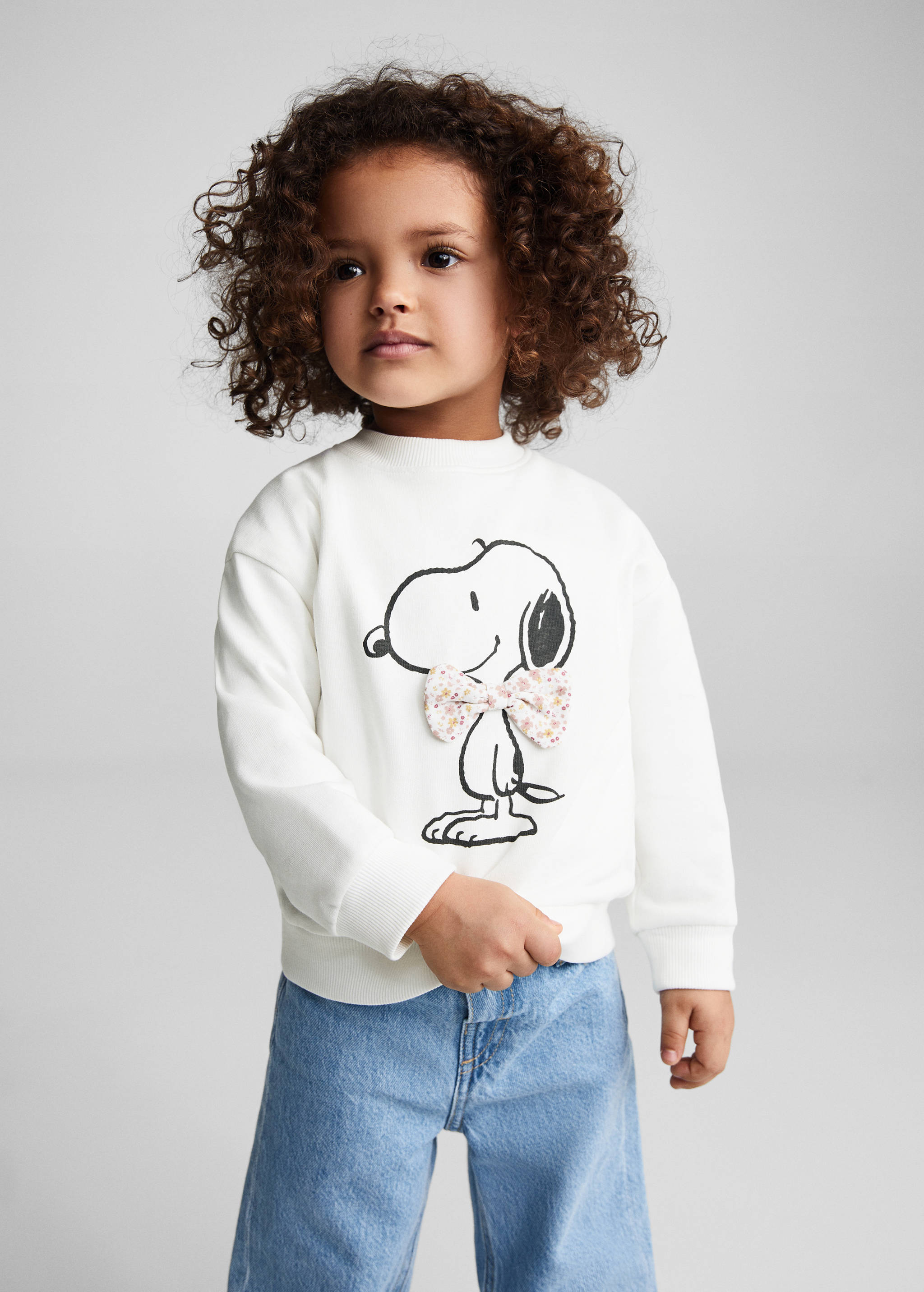 Baumwollsweatshirt Snoopy - Mittlere Ansicht