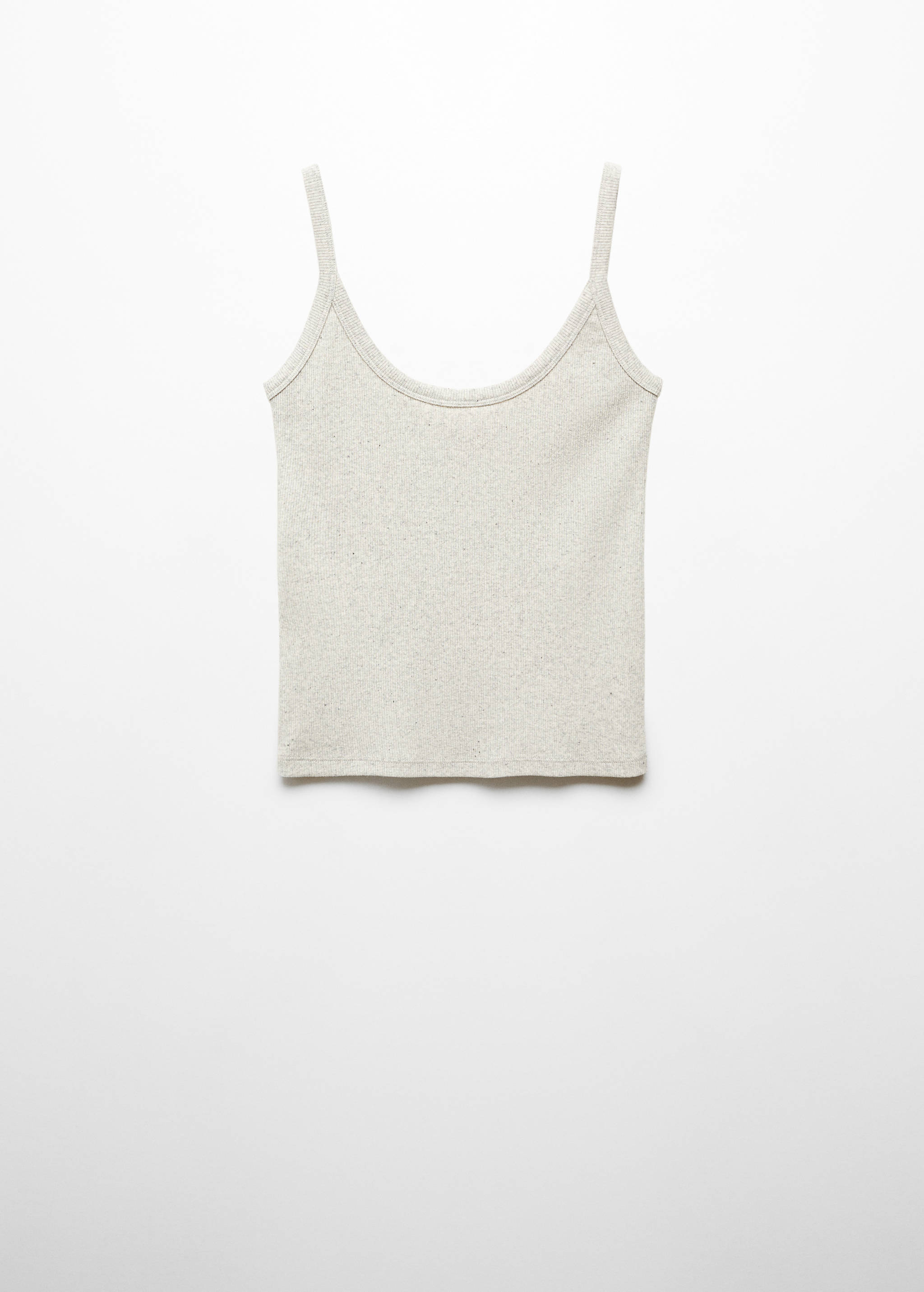 Cotton shirt with stud detail - Article without model