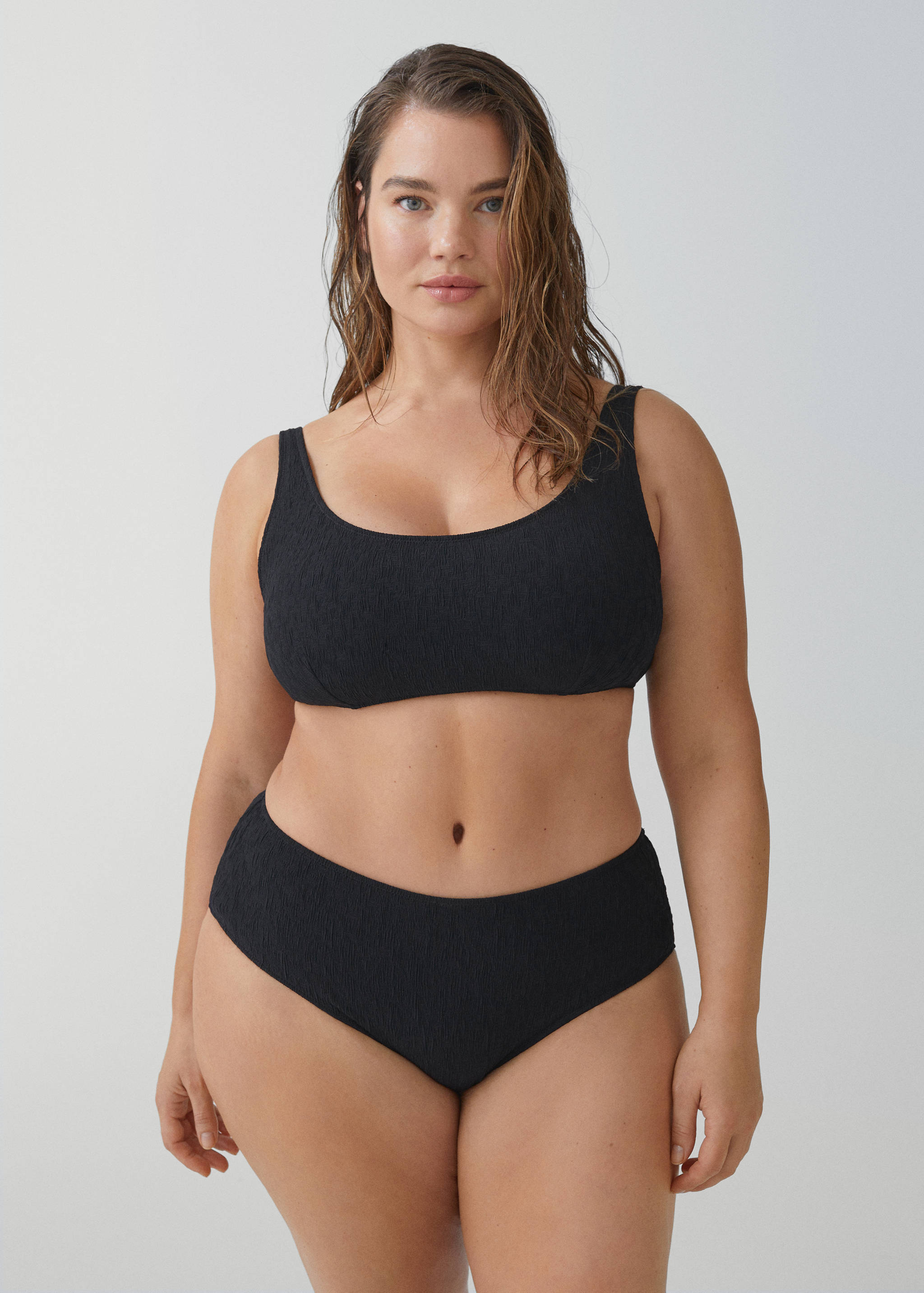 High-waist bikini bottoms - Details of the article 5