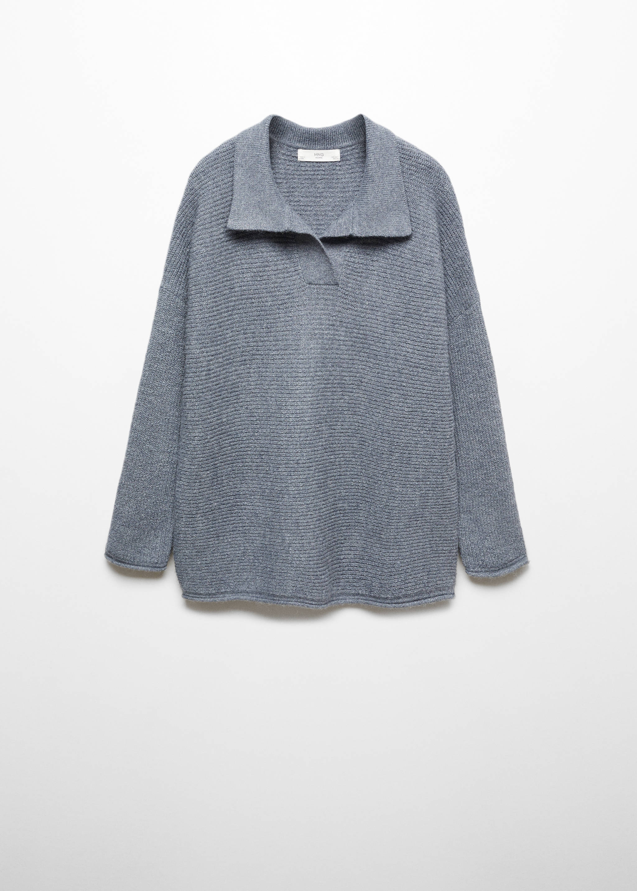 Oversized knitted sweater - Article without model