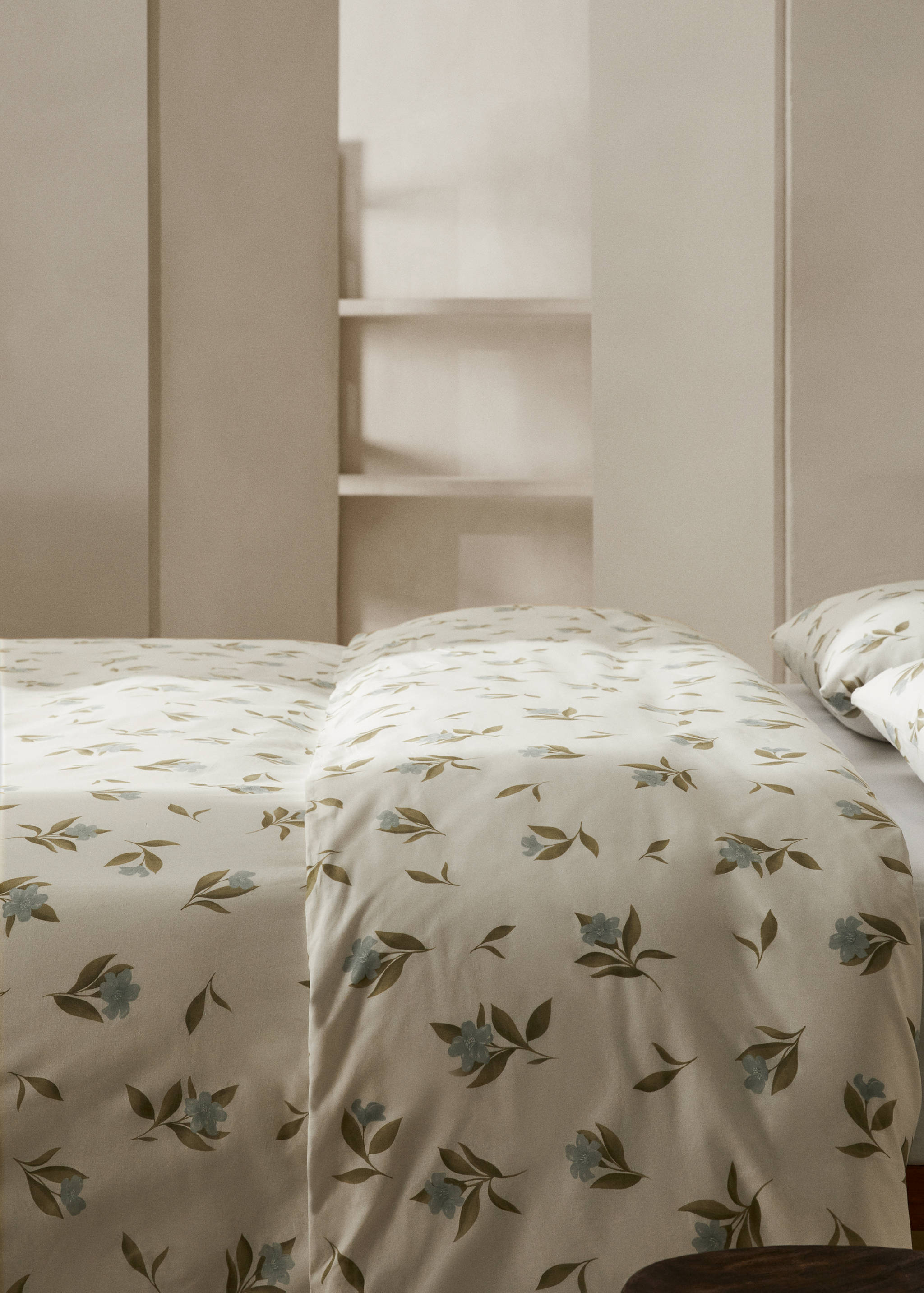 Housse de couette micro imprimé à fleurs Lit 150cm - Détail de l'article 7