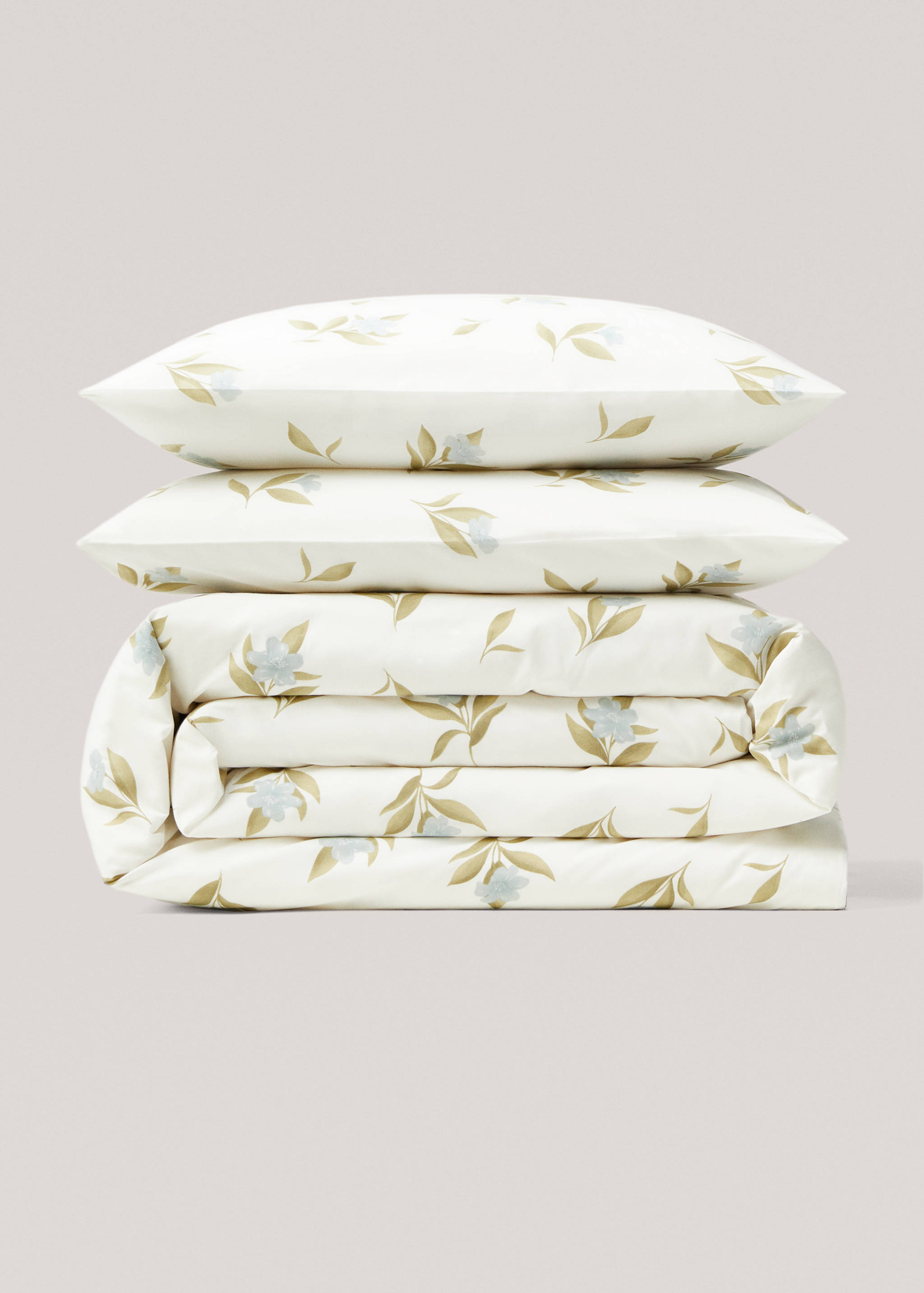 Housse de couette micro imprimé à fleurs Lit 150cm - Article sans modèle
