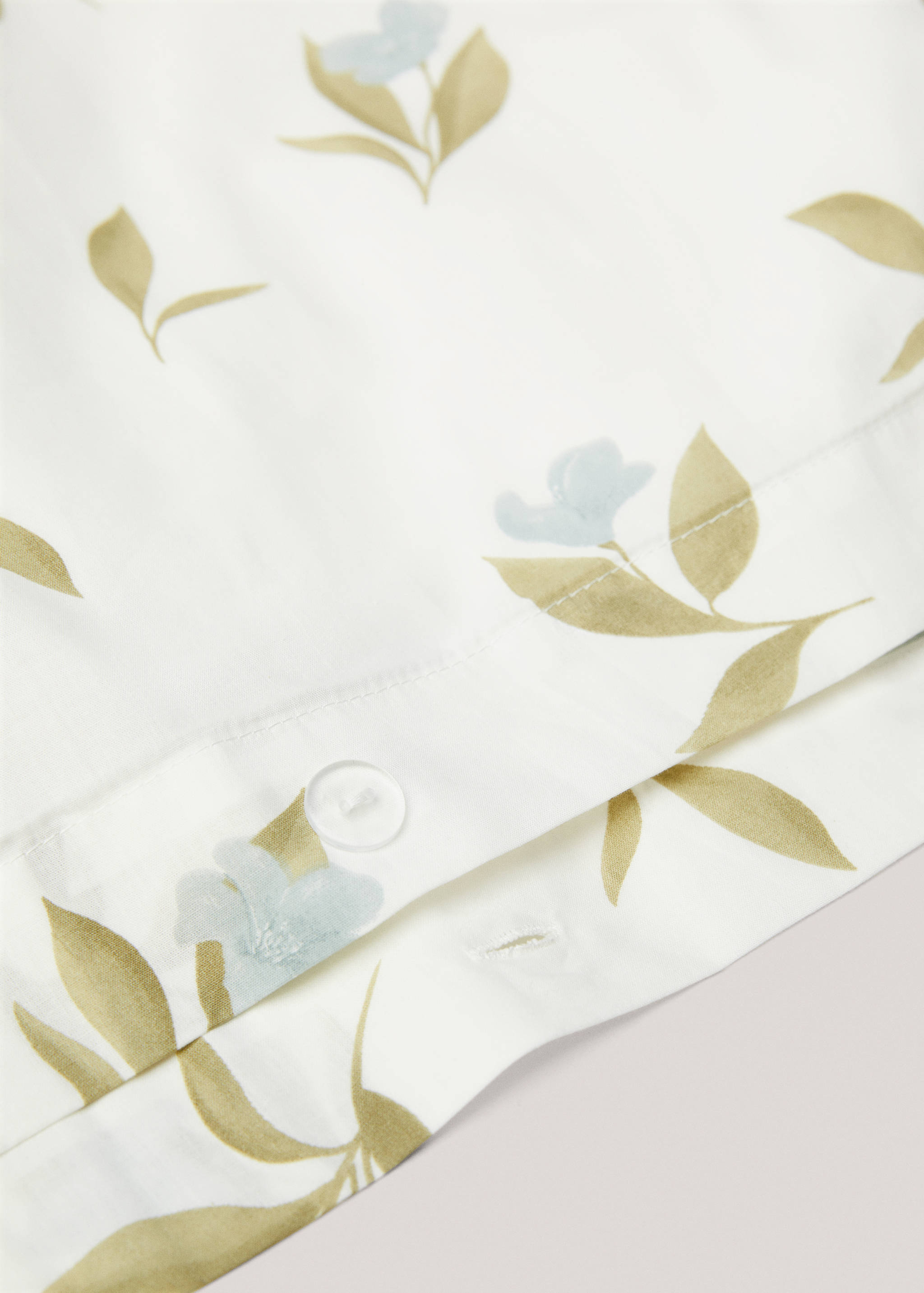 Housse de couette micro imprimé à fleurs Lit 150cm - Détail de l'article 1