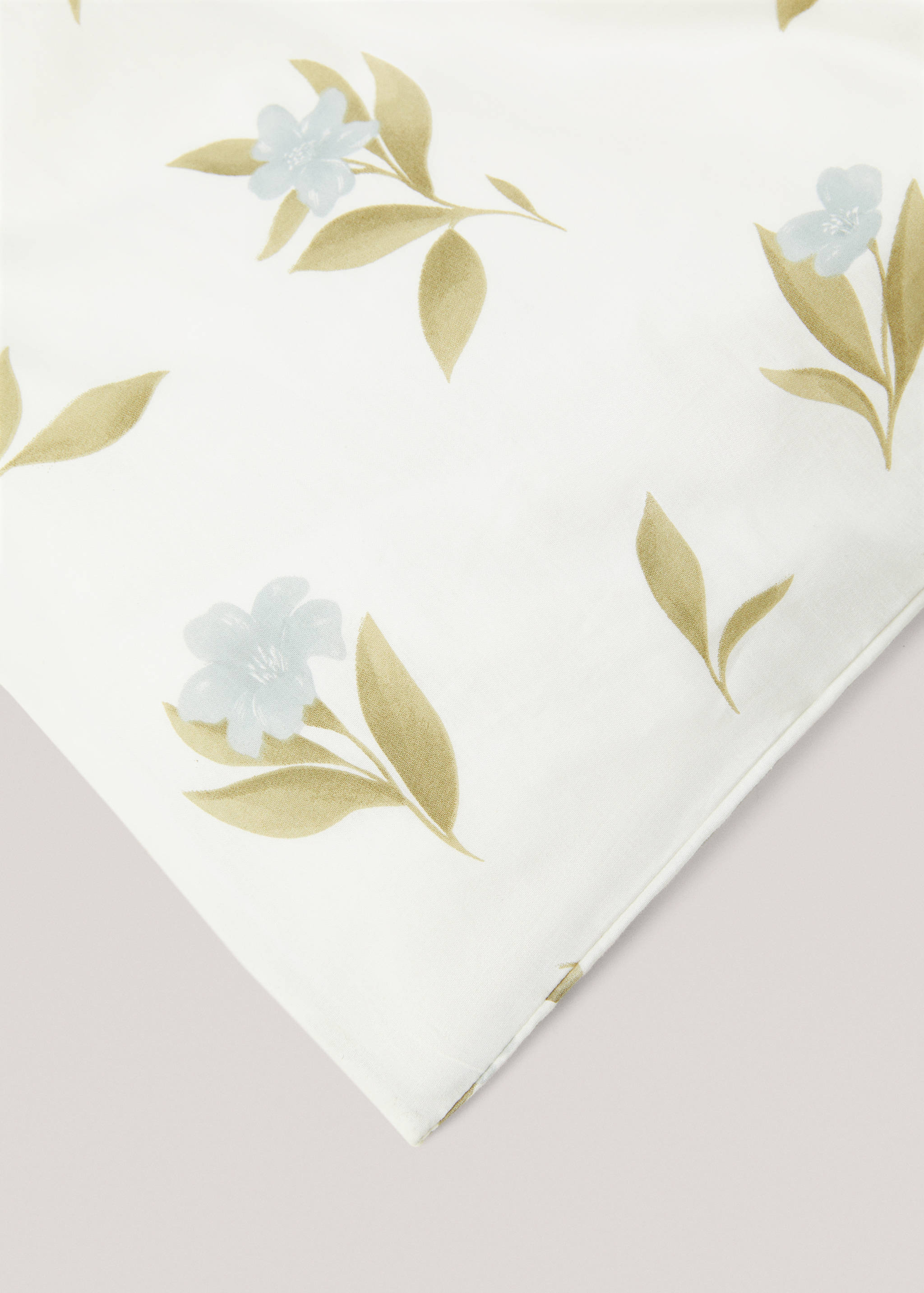 Housse de couette micro imprimé à fleurs Lit 150cm - Détail de l'article 3
