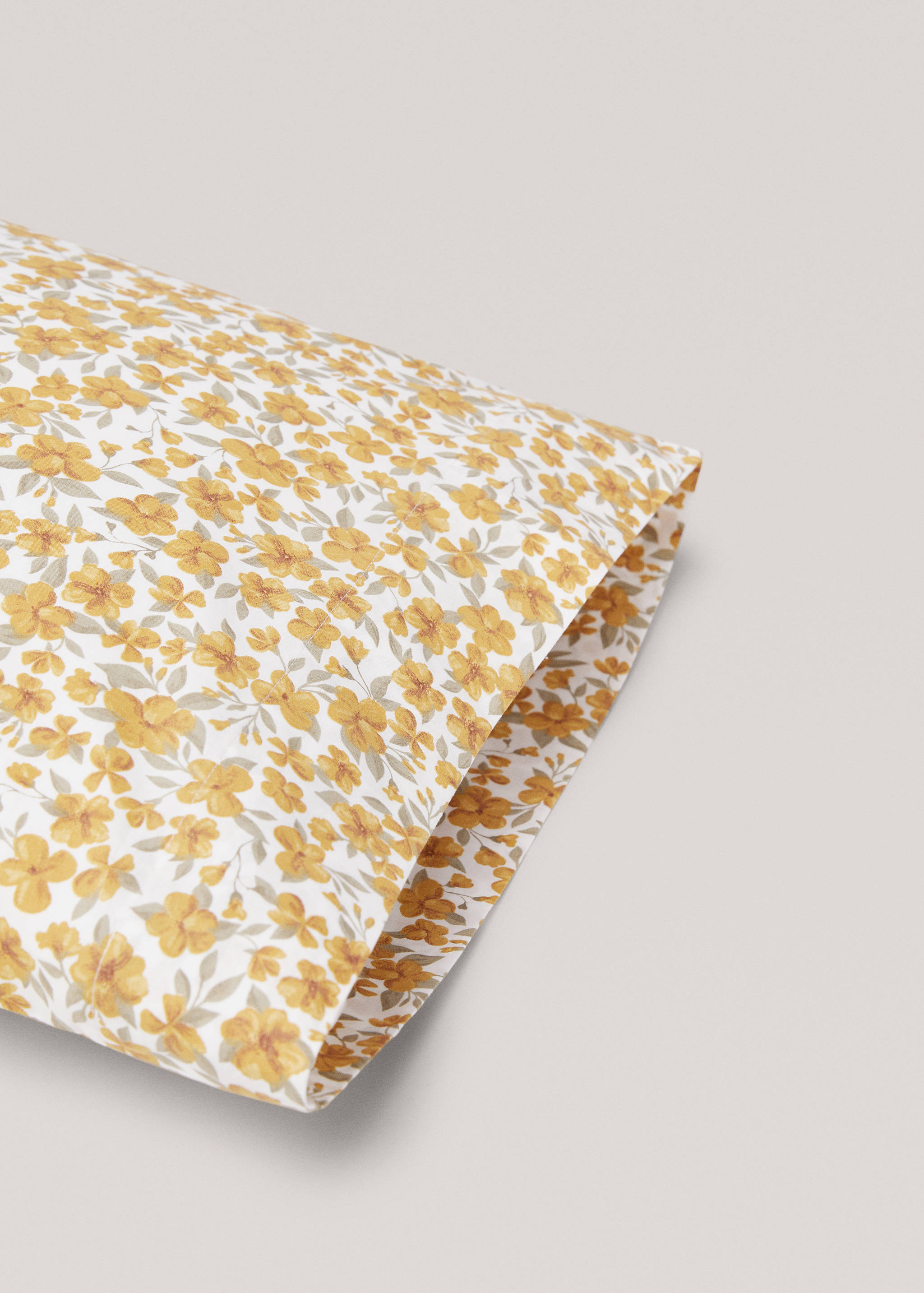 Multi-flower pillowcase 45x110cm - Details of the article 2