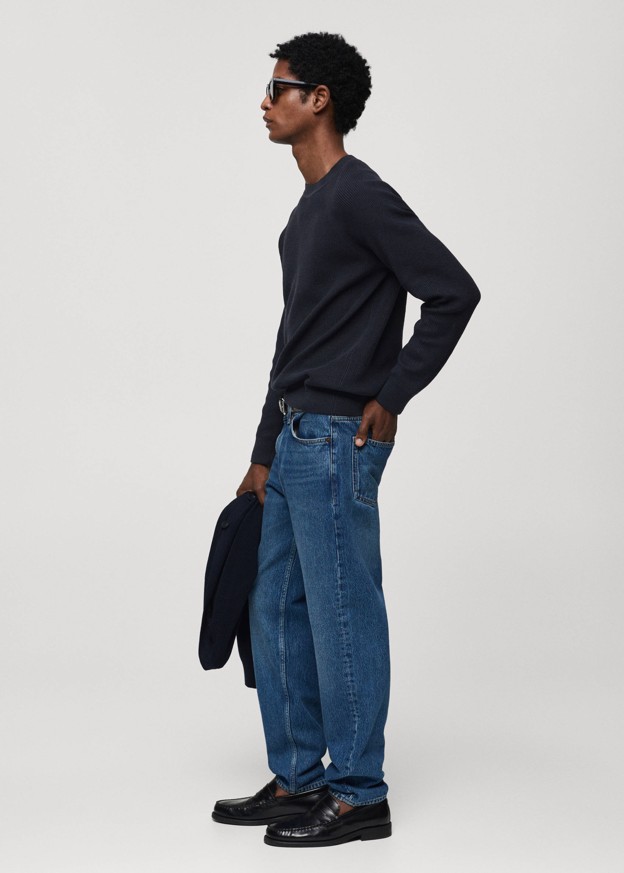 Jersey canalé cuello redondo - Detalle del artículo 2