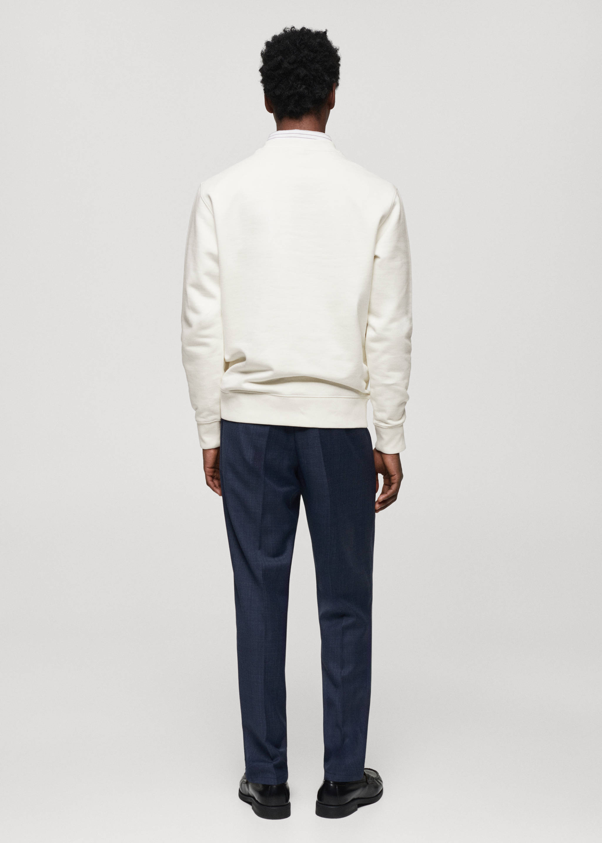 Sweat-shirt essentiel 100 % coton - Verso de l’article