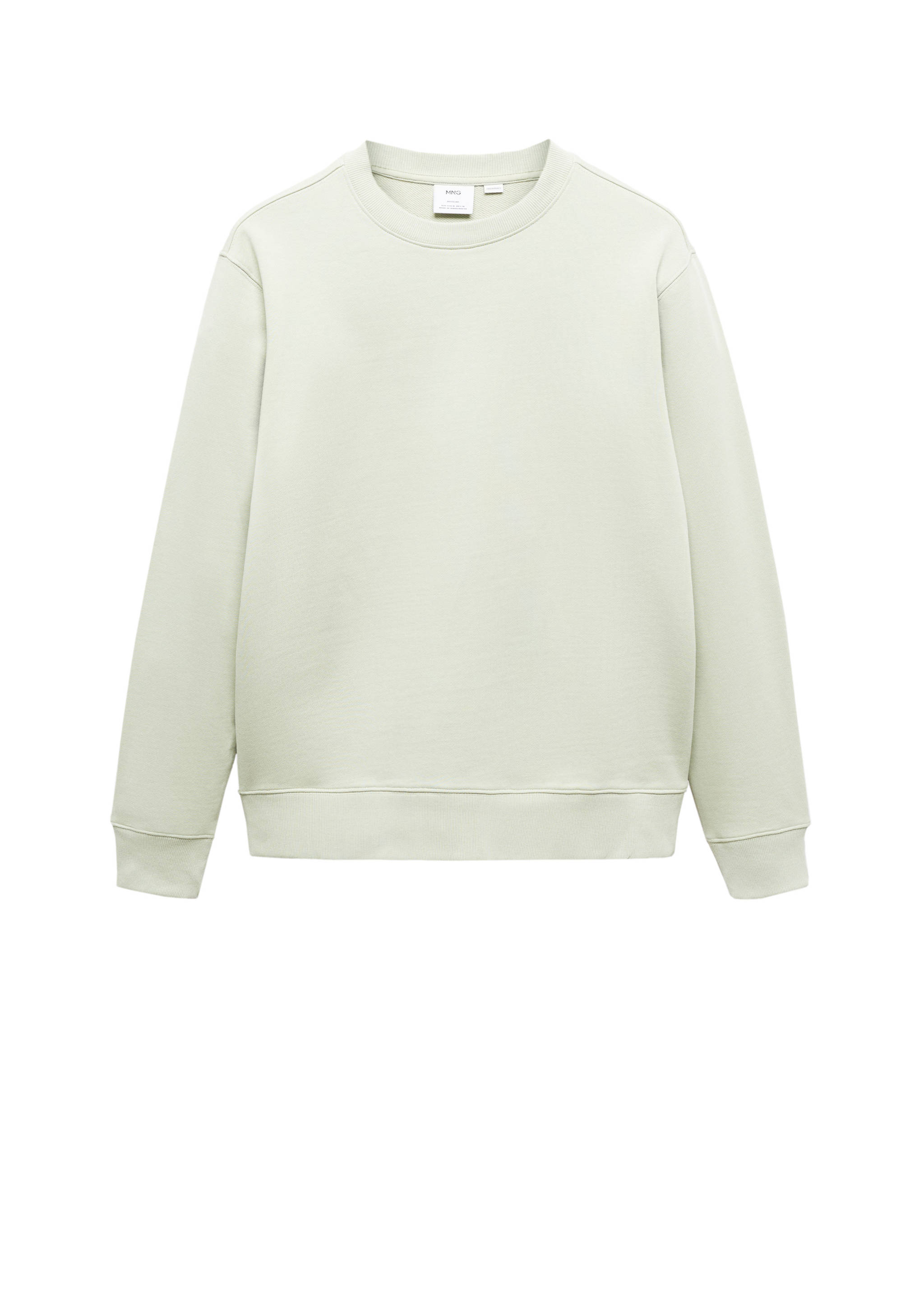 100% cotton basic sweatshirt - Details of the article 9