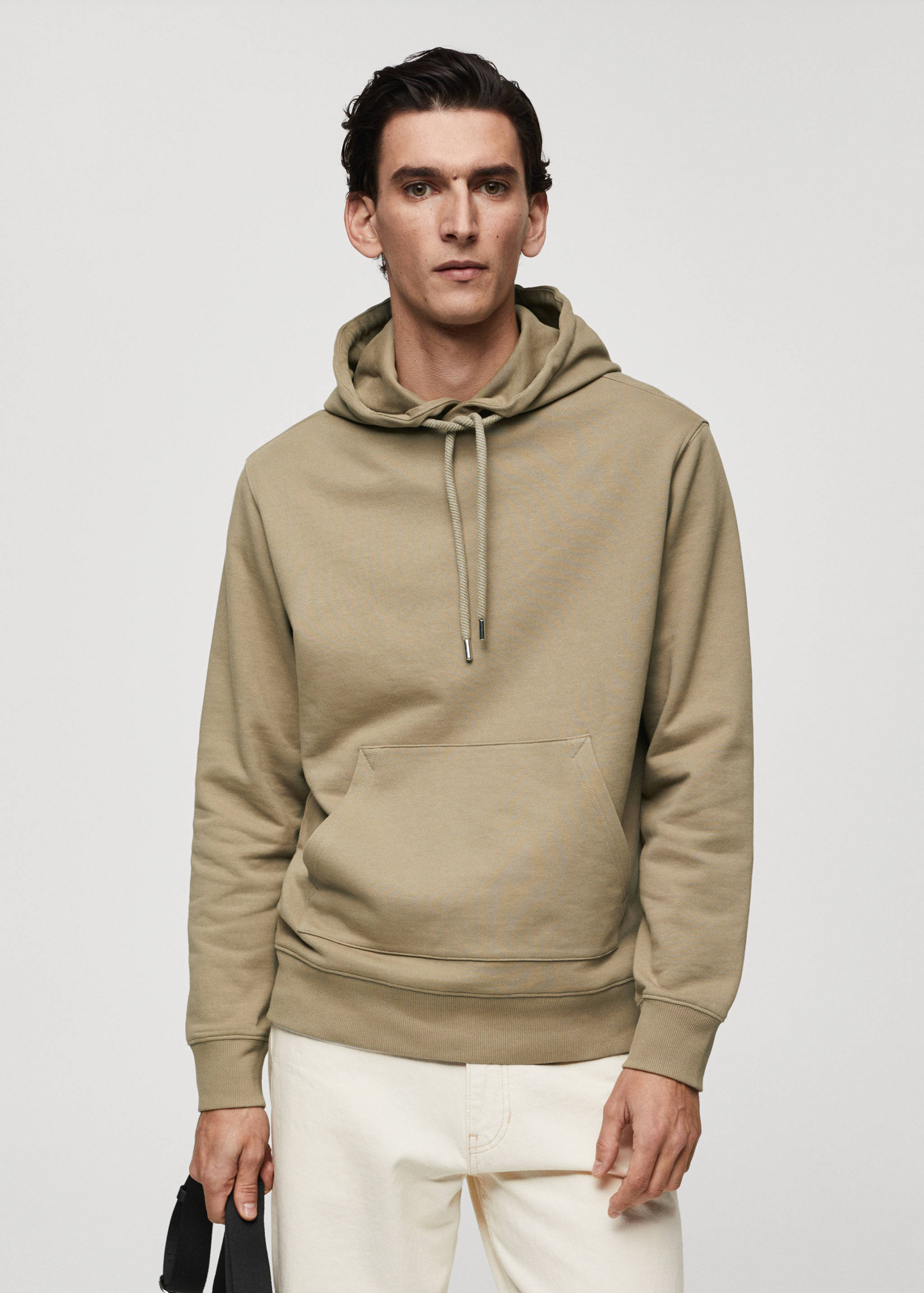 Lightweight cotton hooded sweatshirt - General plane