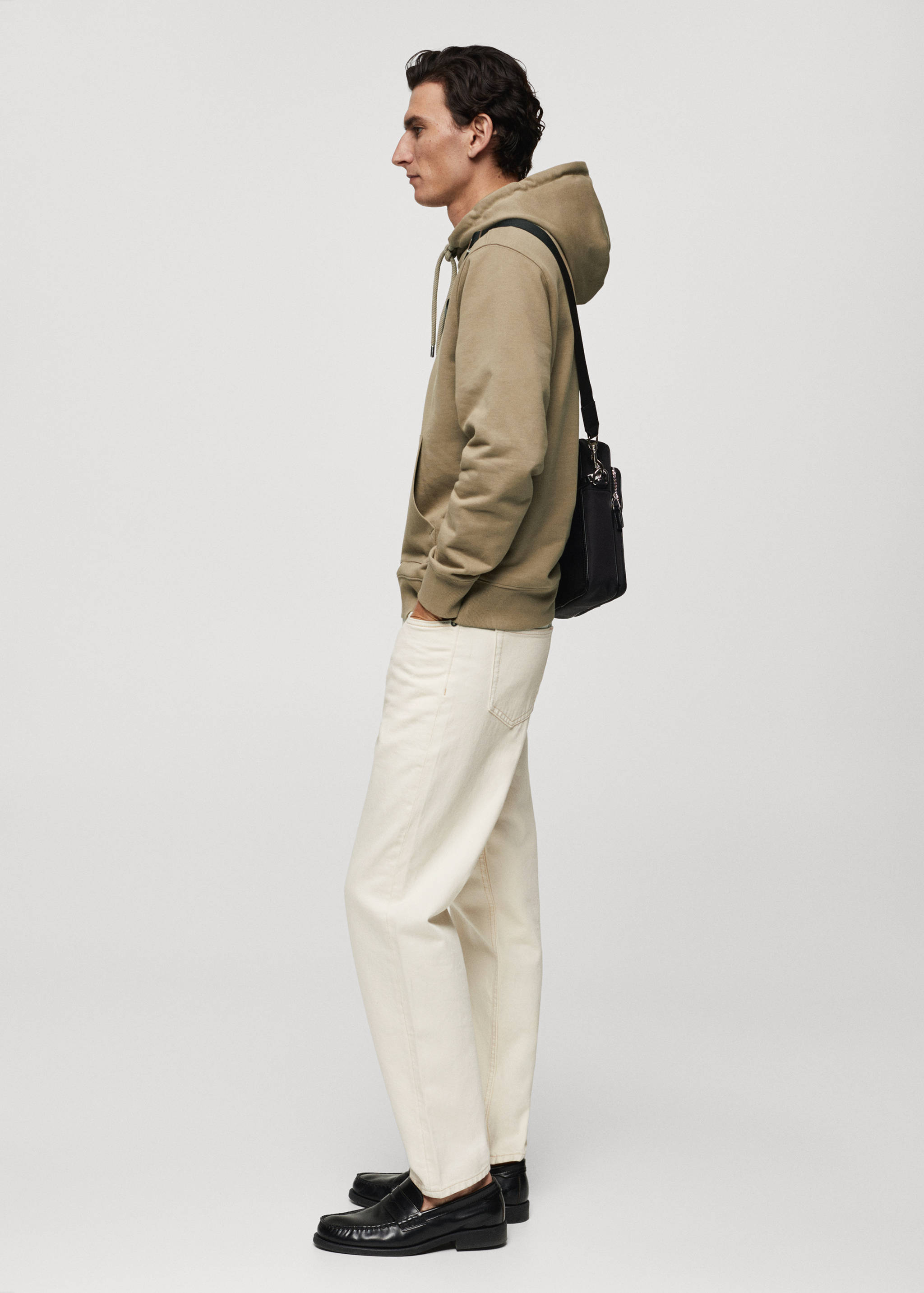 Lightweight cotton hooded sweatshirt - Details of the article 2