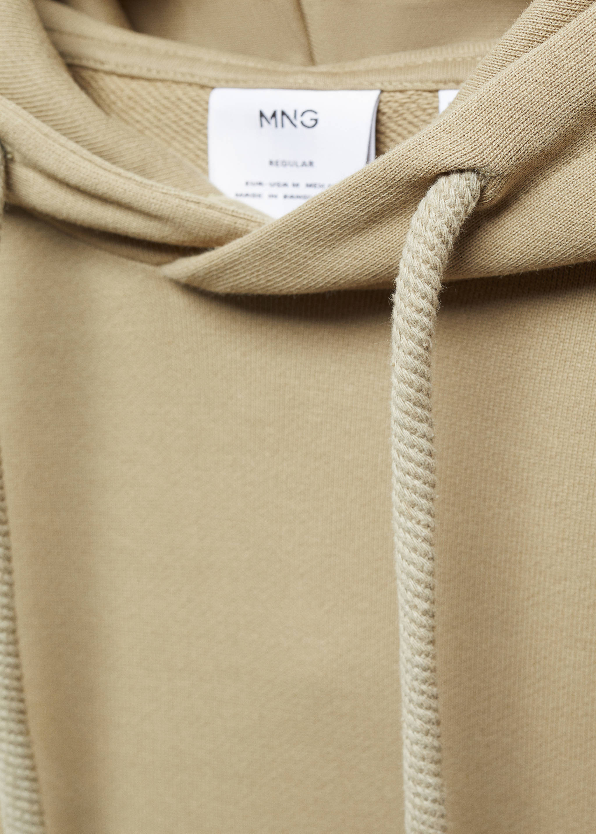 Lightweight cotton hooded sweatshirt - Details of the article 8