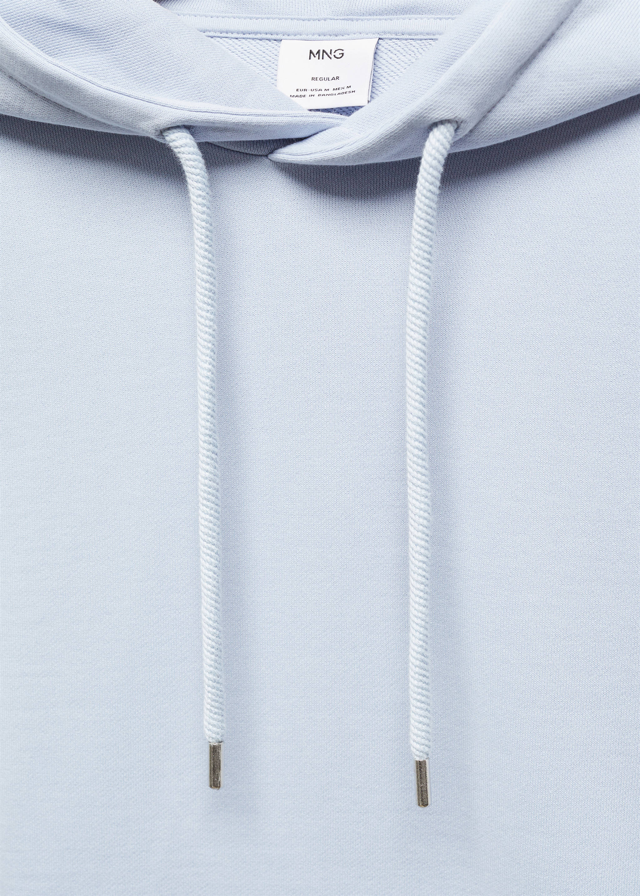 Lightweight cotton hooded sweatshirt - Details of the article 8