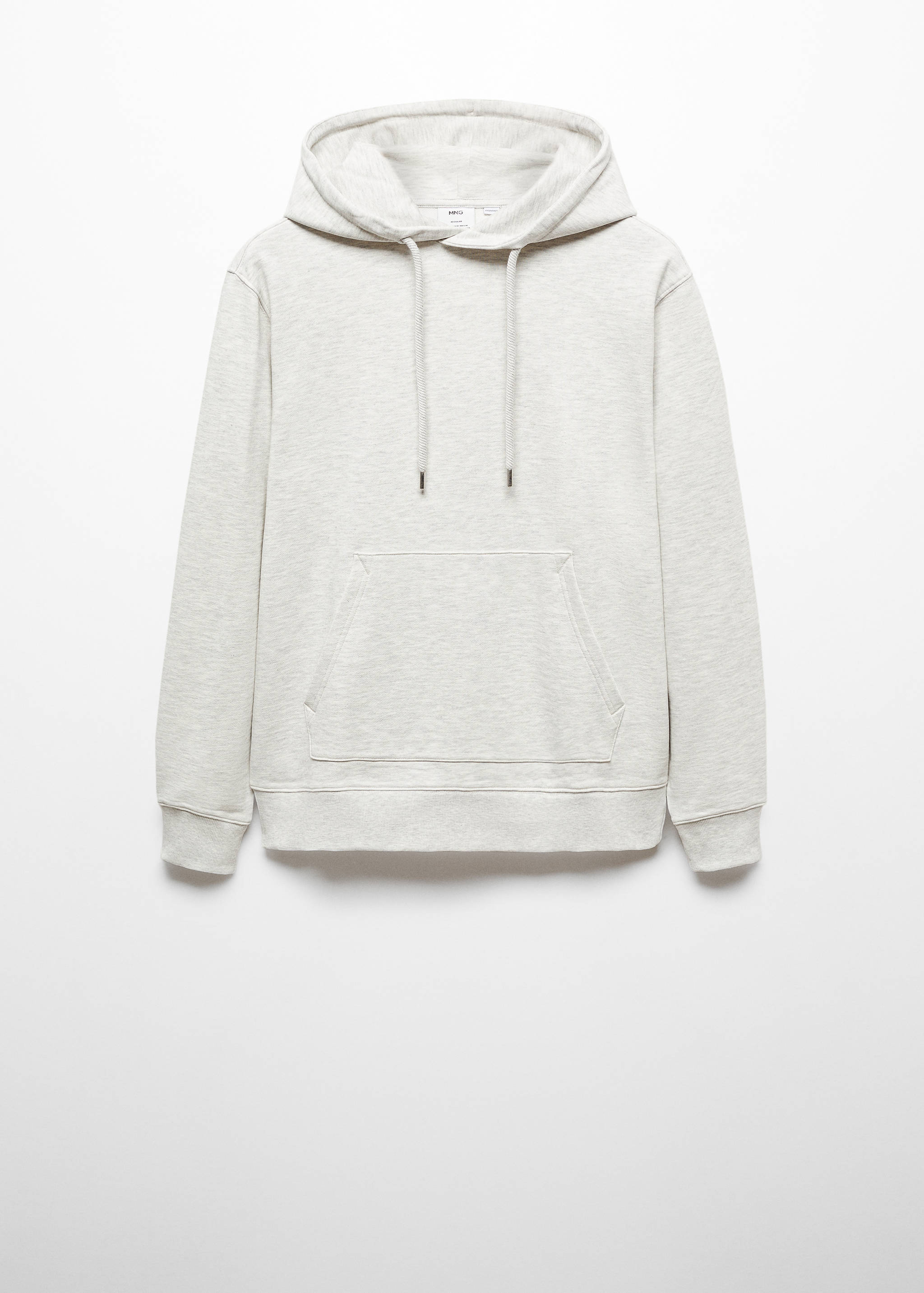 Lightweight cotton hooded sweatshirt - Article without model