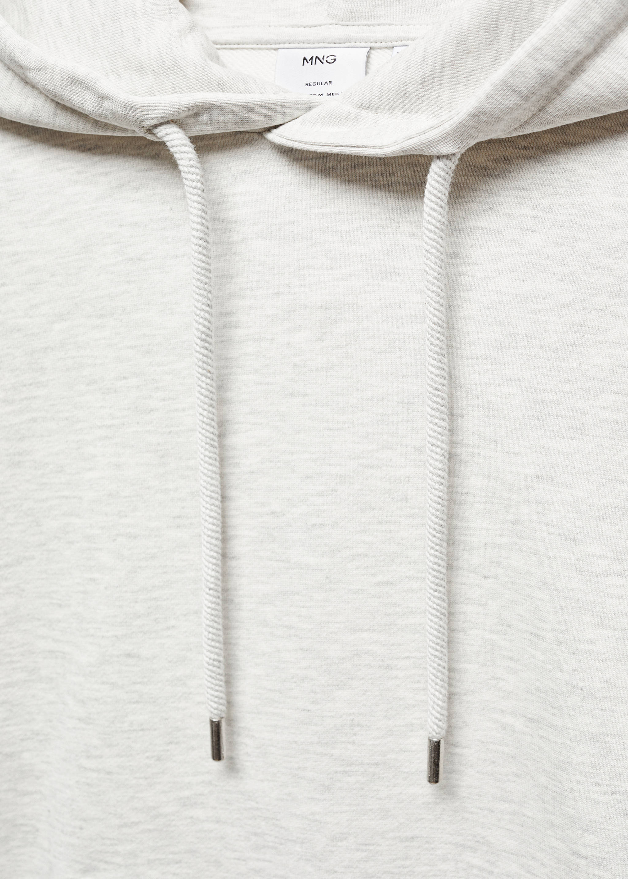 Lightweight cotton hooded sweatshirt - Details of the article 8