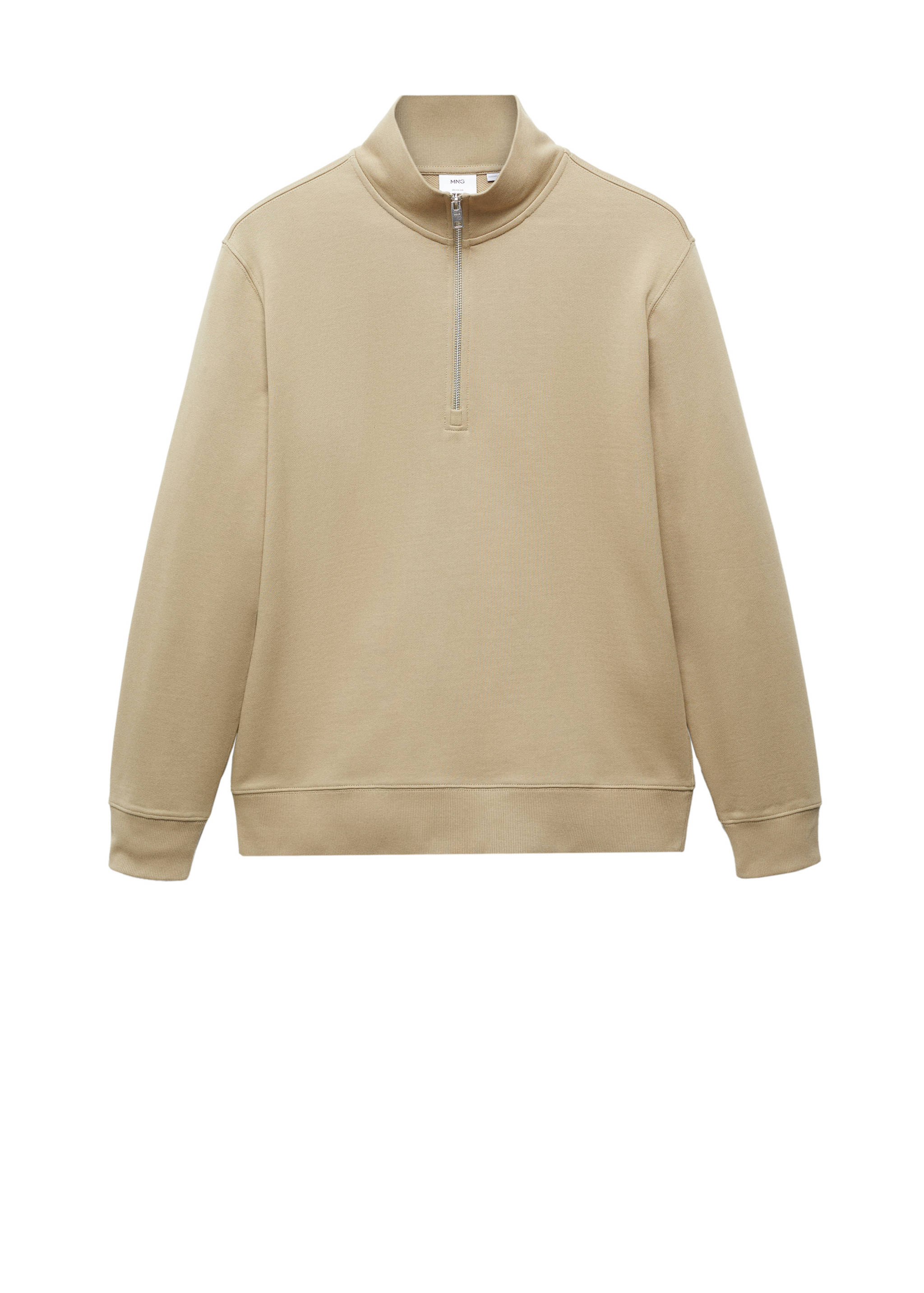 Zipper cotton sweater - Details of the article 9