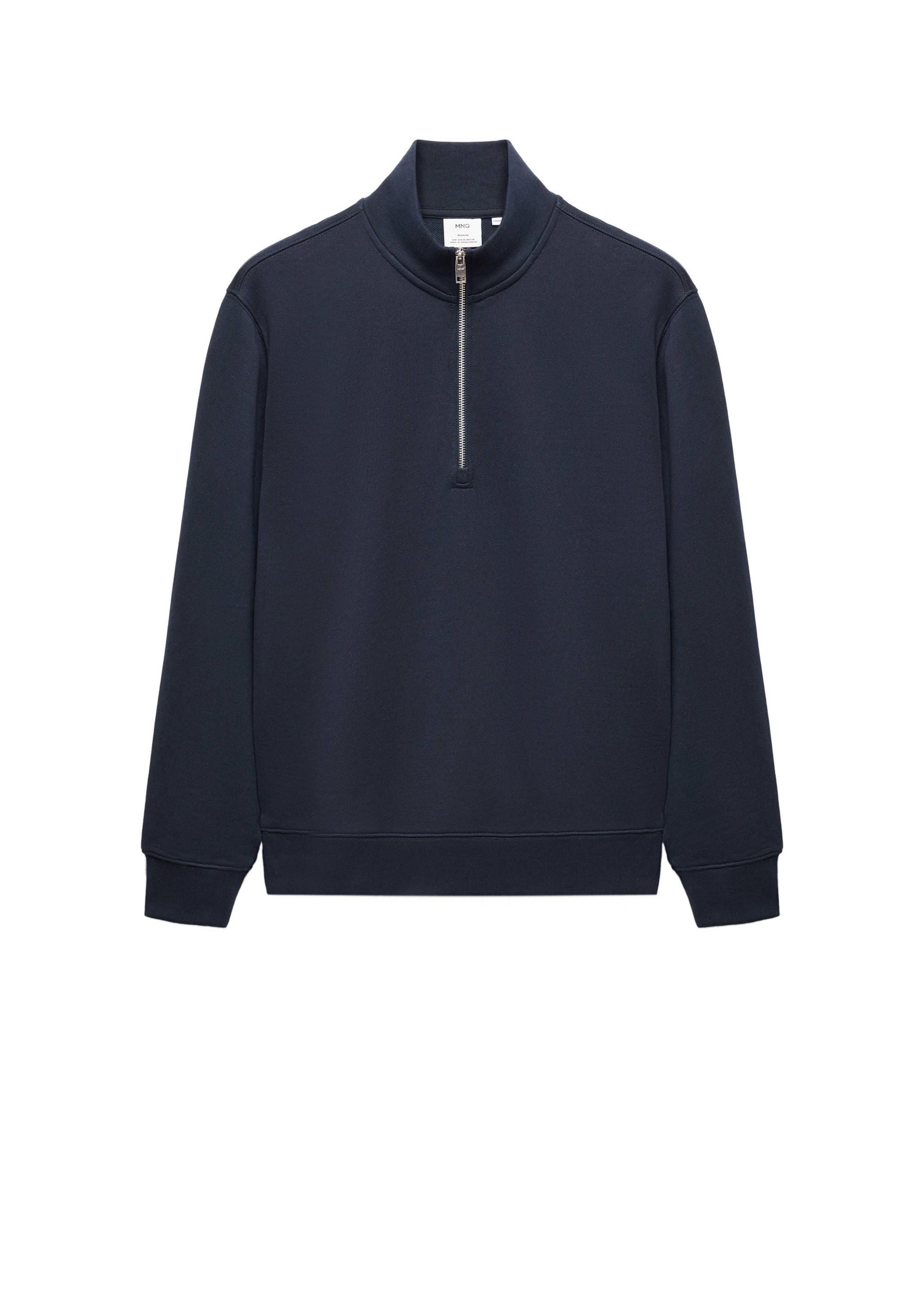 Zipper cotton sweater - Details of the article 9