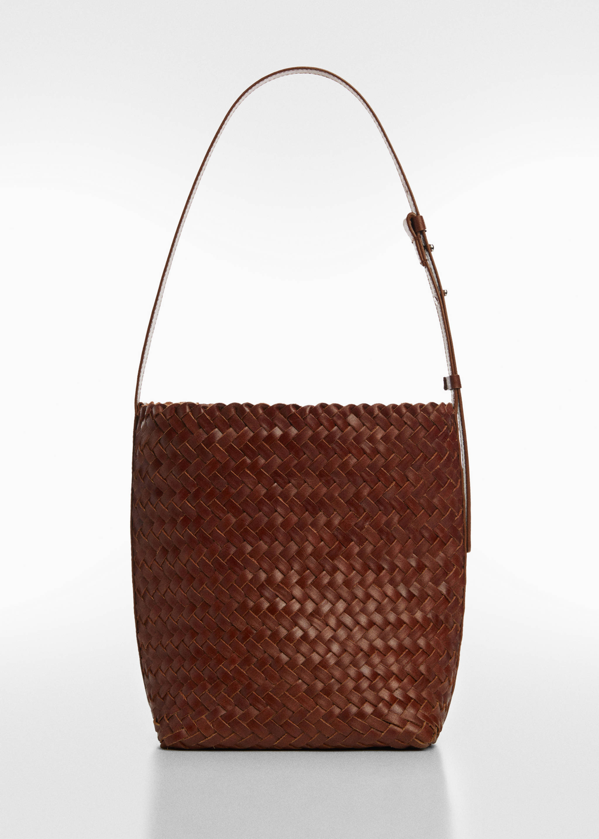 Braided leather bag - Article without model