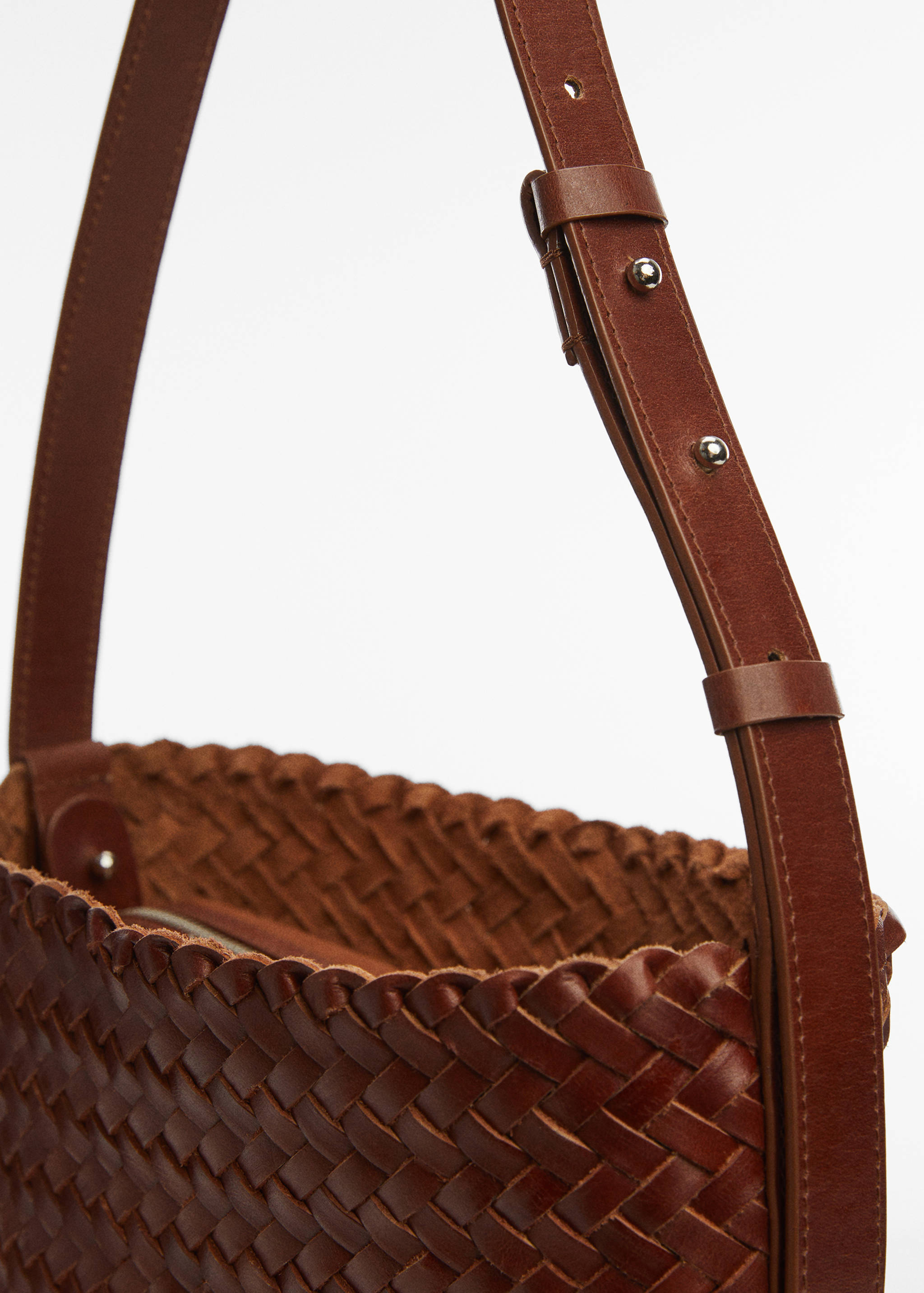 Braided leather bag - Details of the article 1