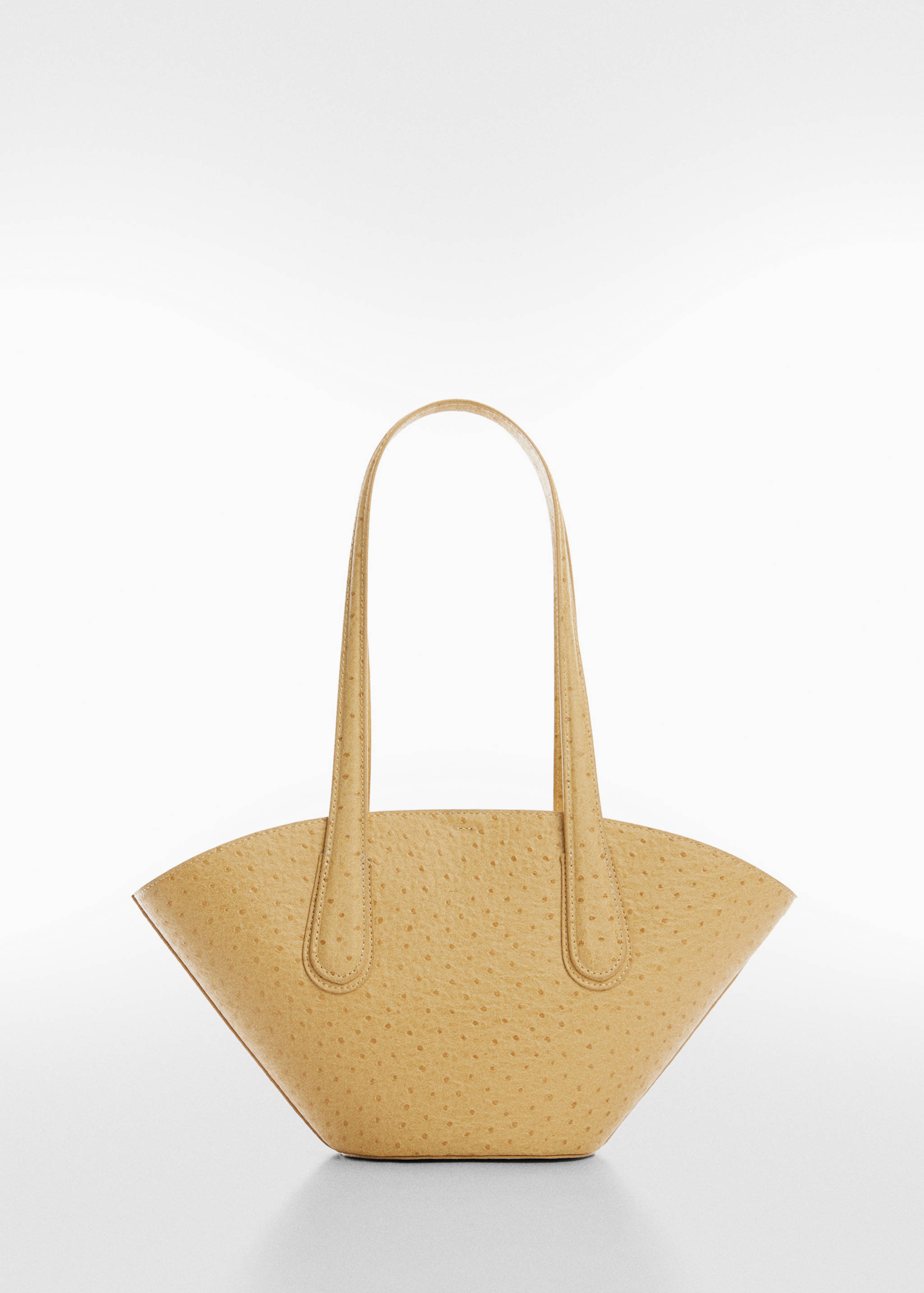 Faux-leather shopper bag - Article without model