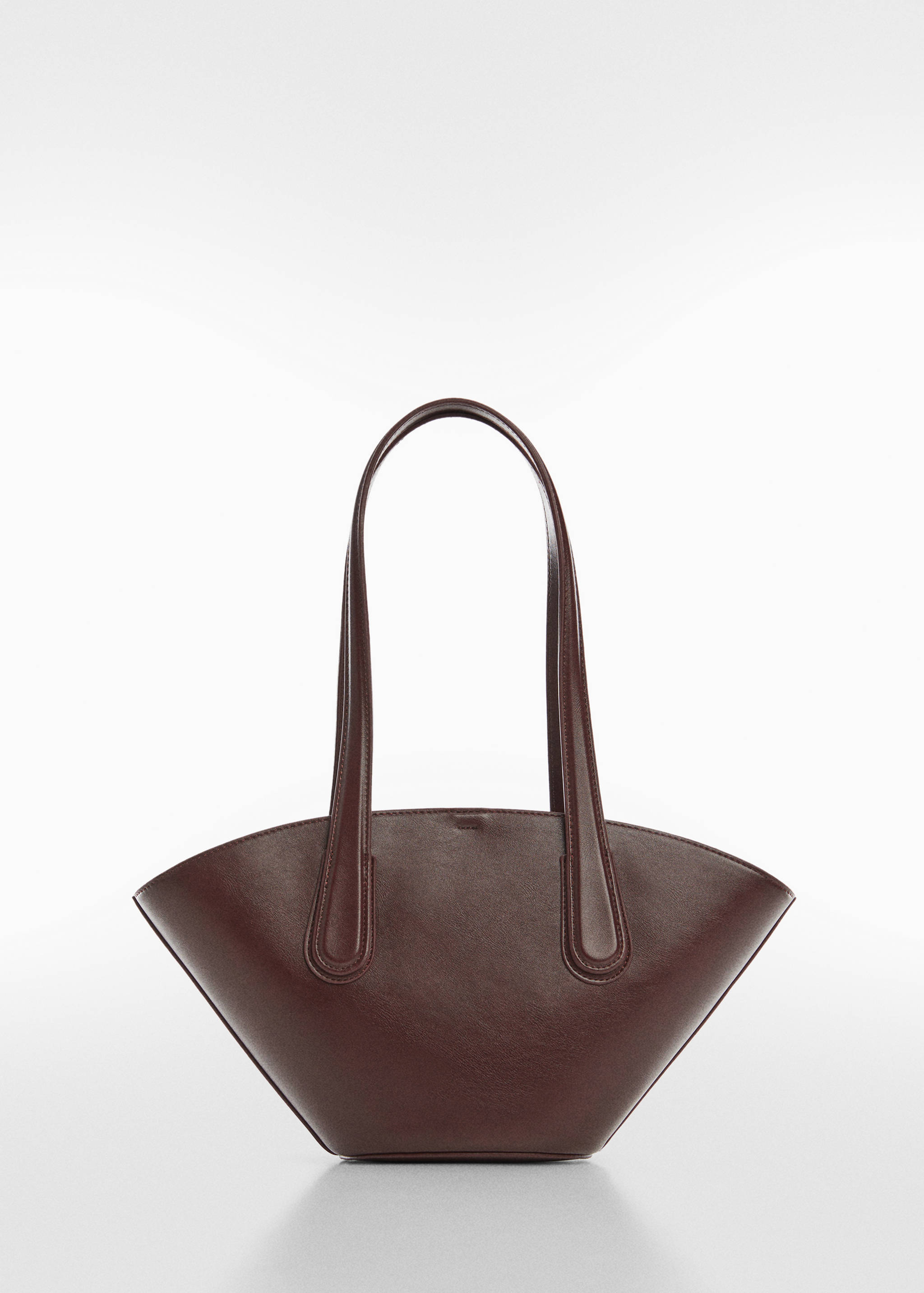 Faux-leather shopper bag - Article without model