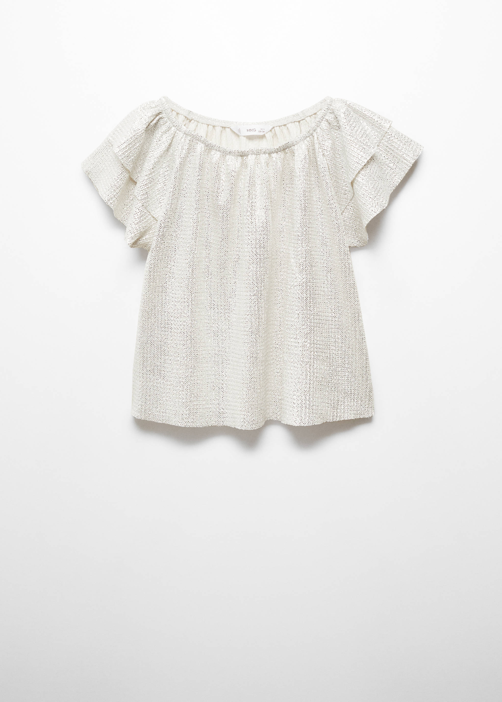 T-shirt tekstur shiny - Barang tanpa model