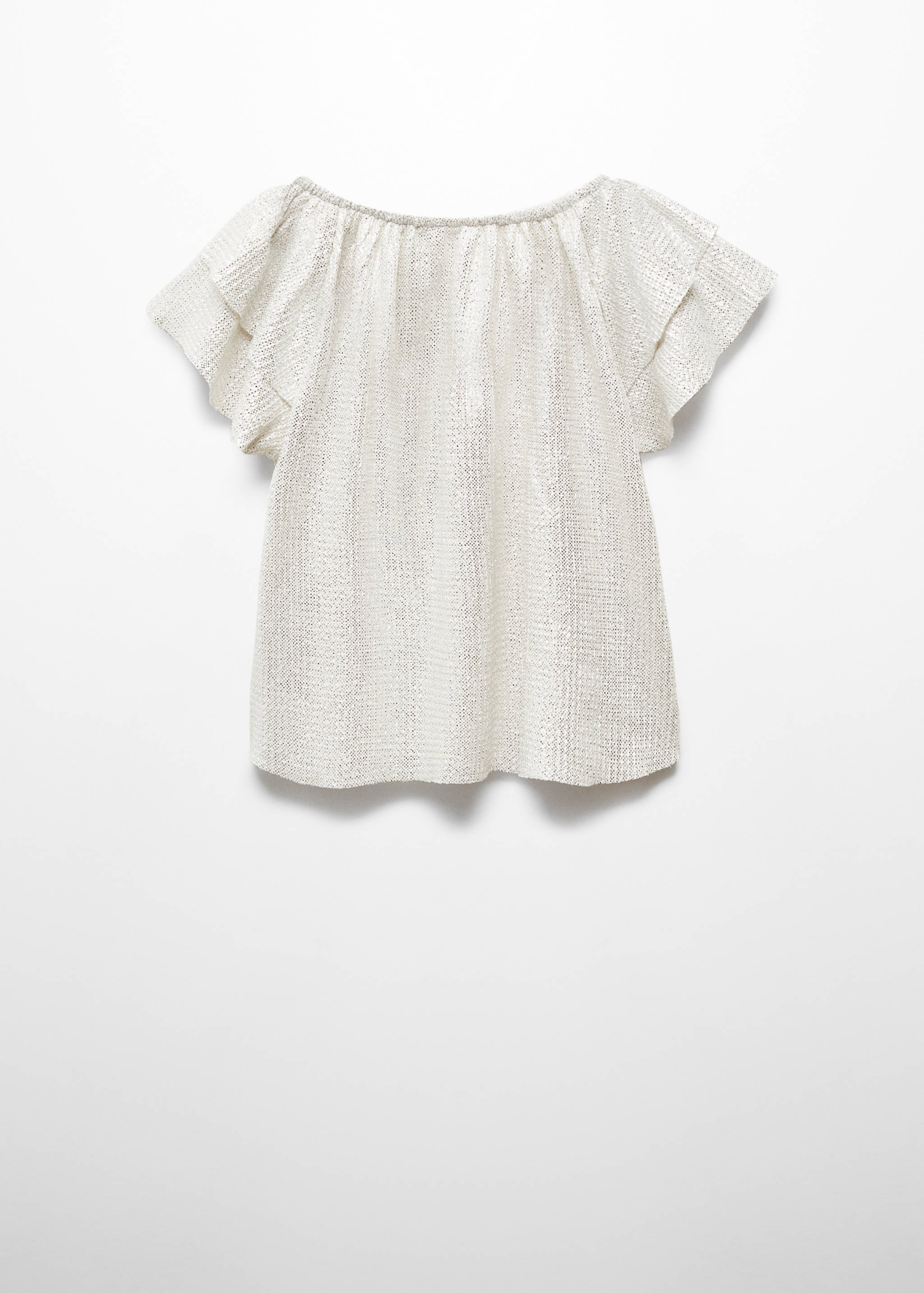 T-shirt tekstur shiny - Versi terbalik dari barang