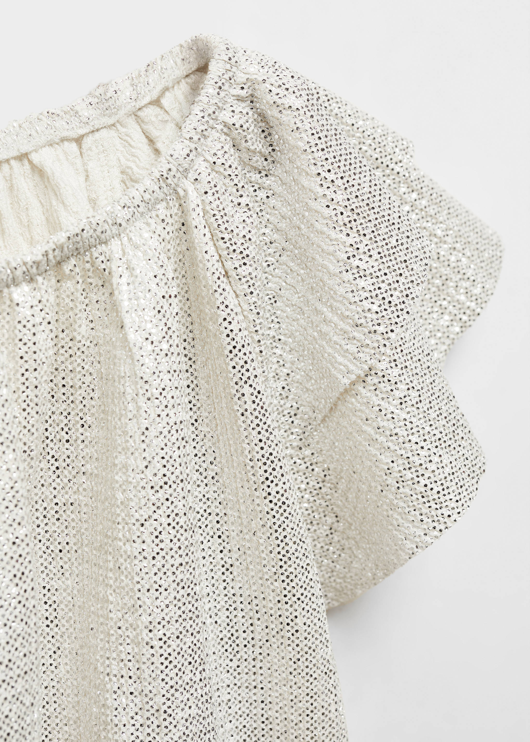 T-shirt tekstur shiny - Rincian barang 8