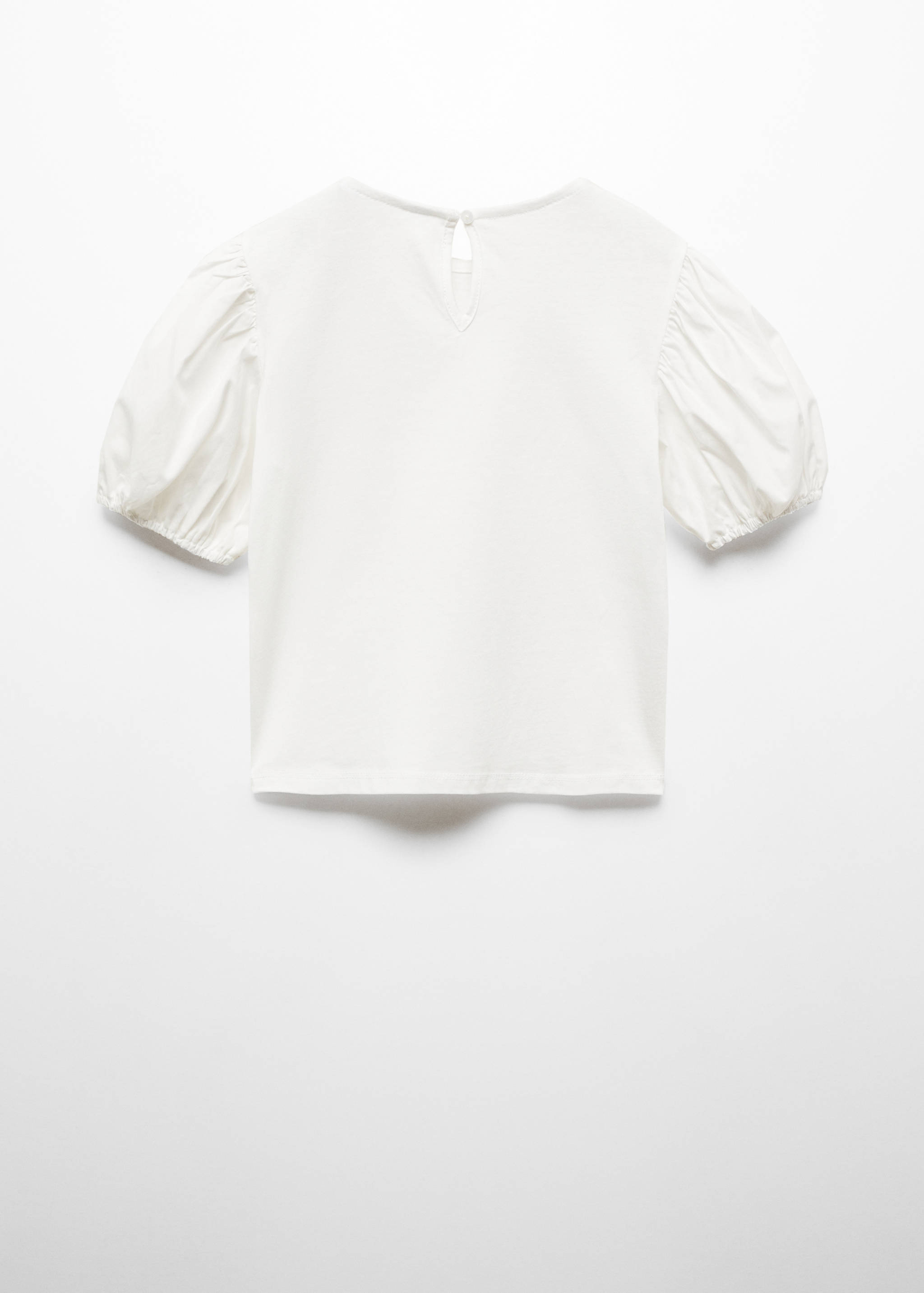 Camiseta manga abullonada - Reverso del artículo