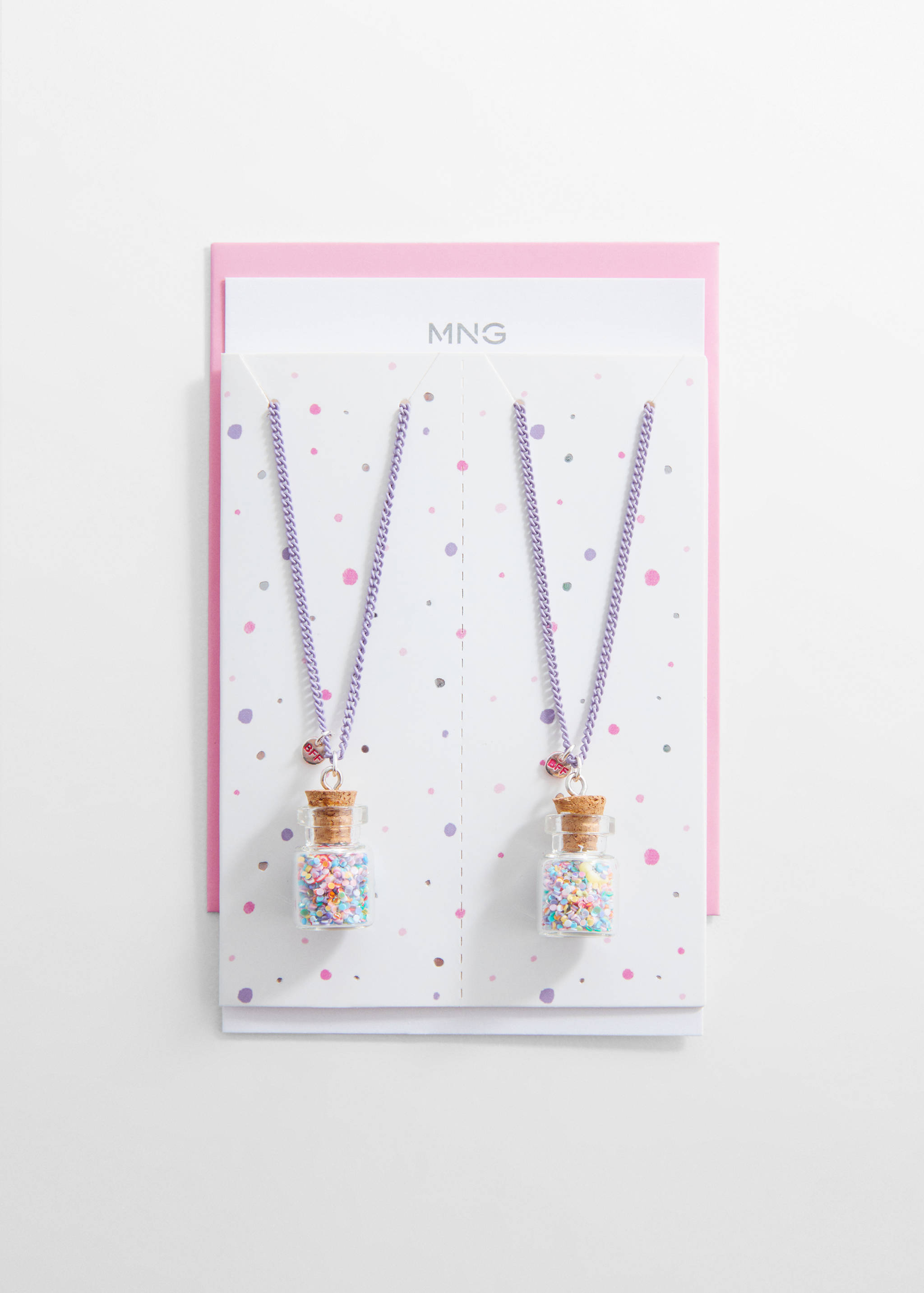 Pack de 2 colares Best Friends - Plano médio