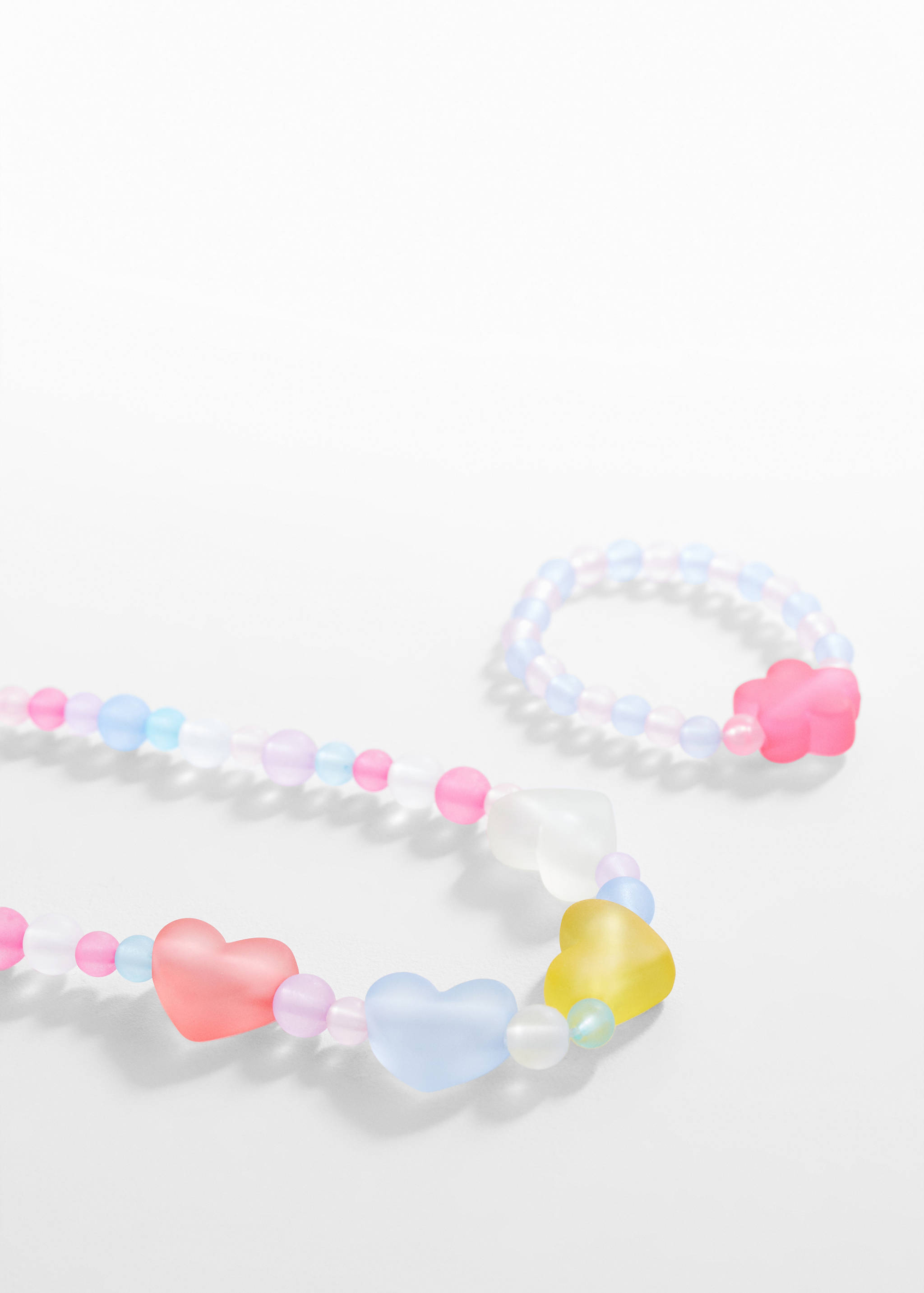 Bracelet and necklace set - Medium plane