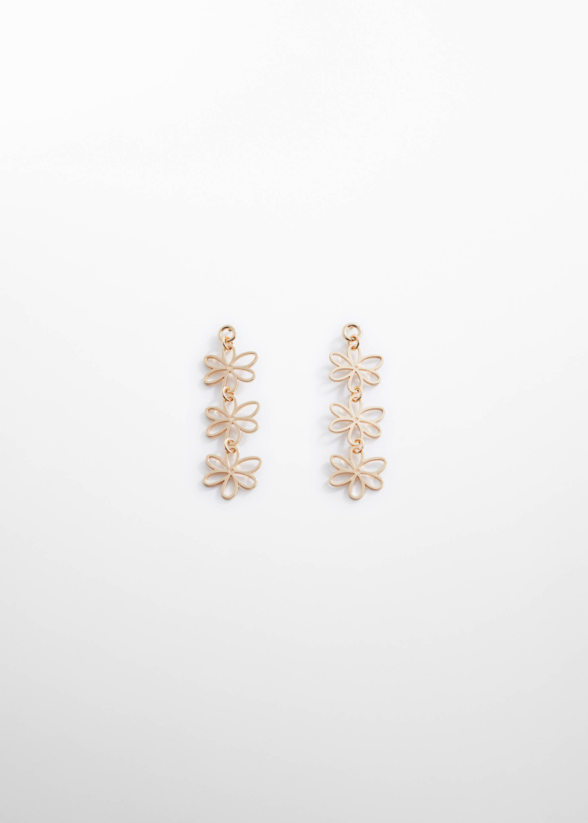 Flower pendant earrings - Article without model