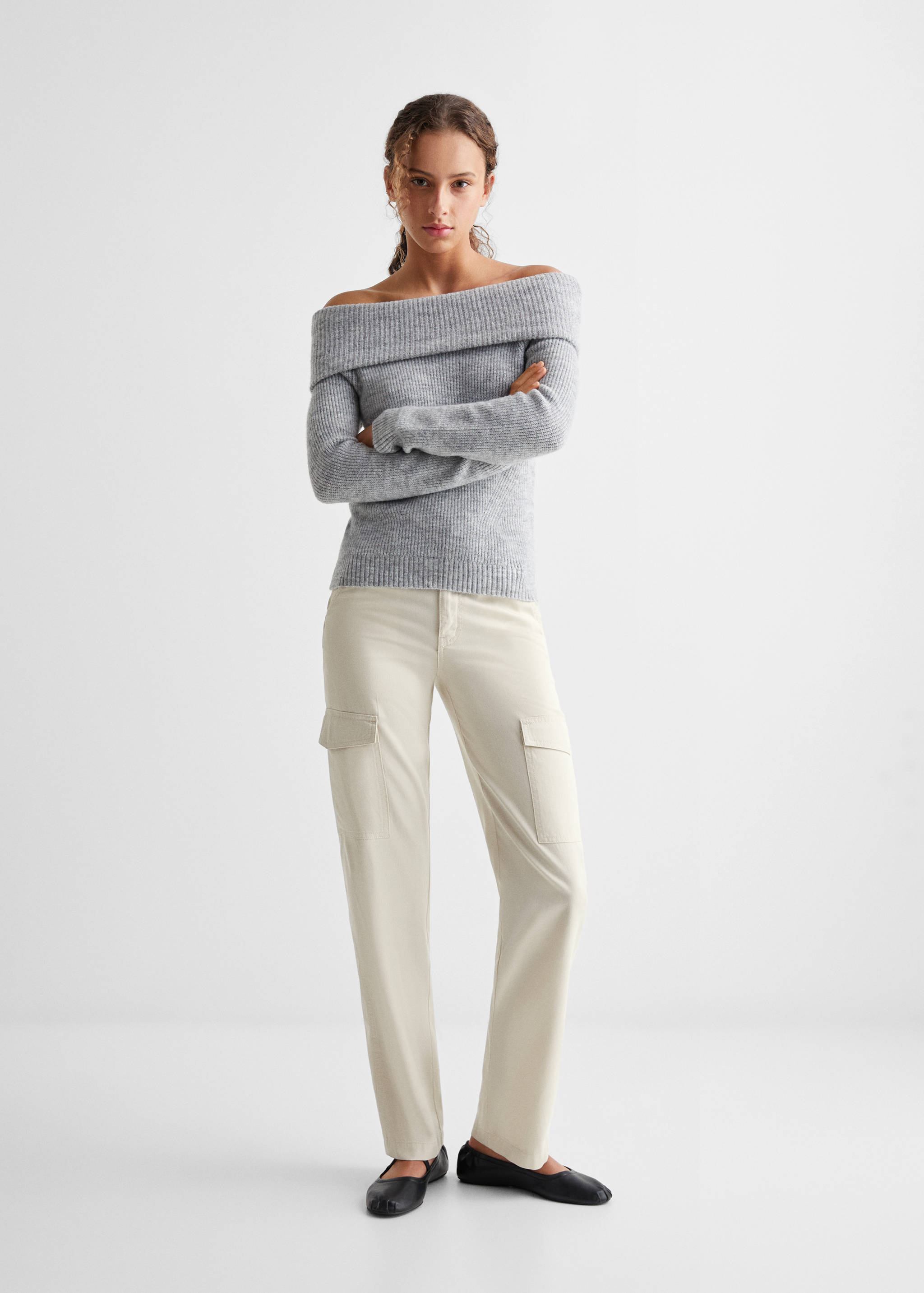 Pantalón recto cargo - Plano general