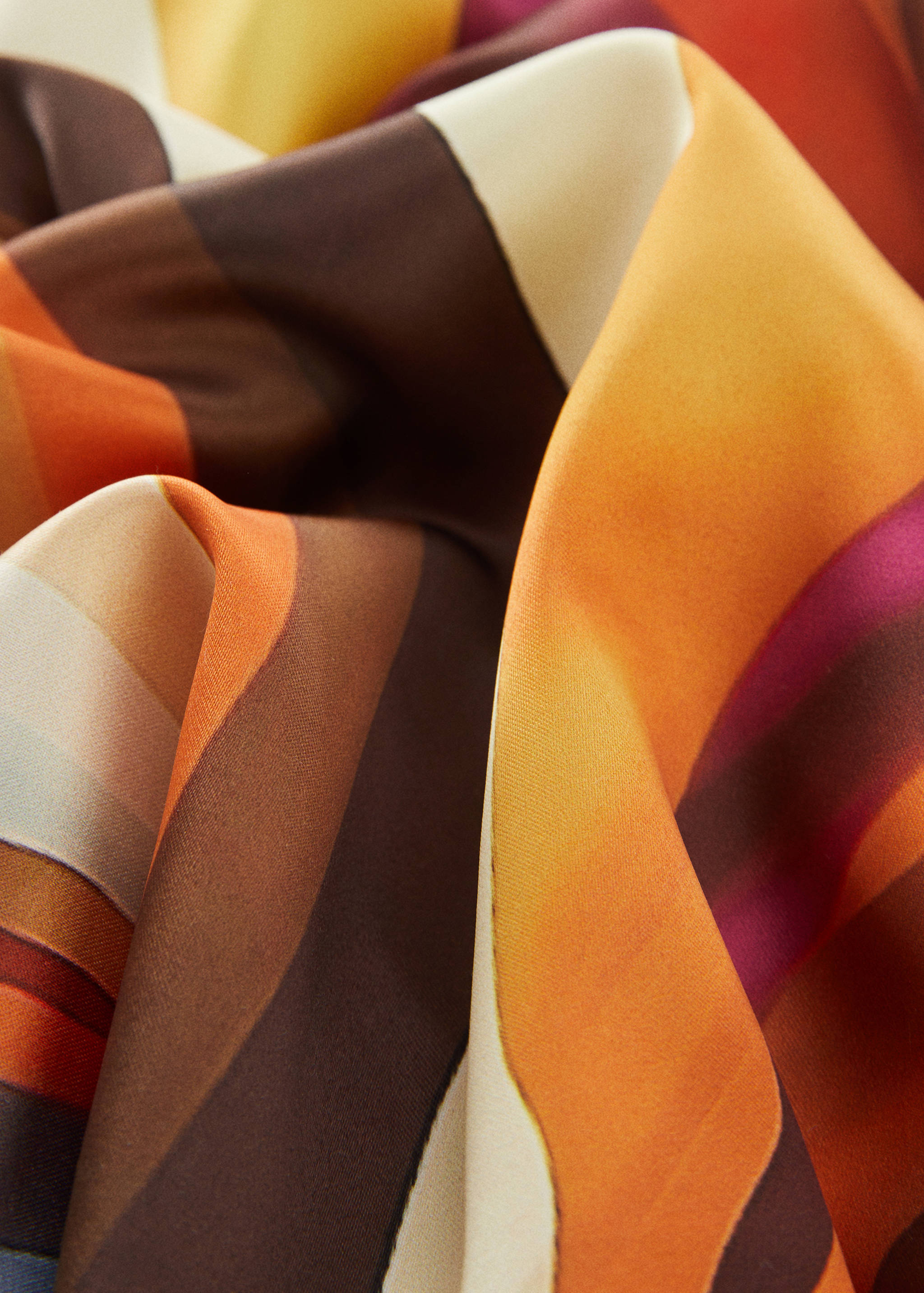 Foulard rayures multicolores - Détail de l'article 1