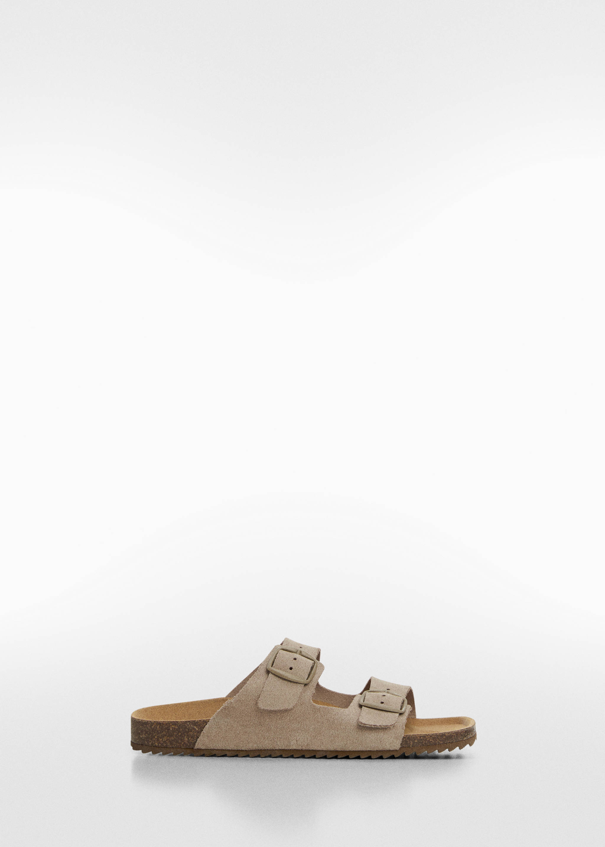 Ledersandalen mit Schnallen - Artikel ohne Model