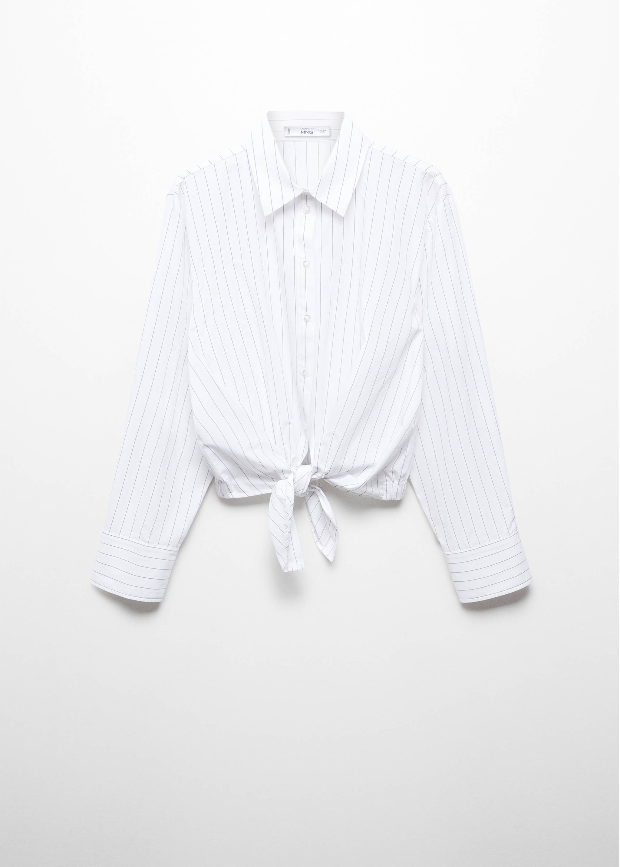 Chemise rayures nœud - Article sans modèle
