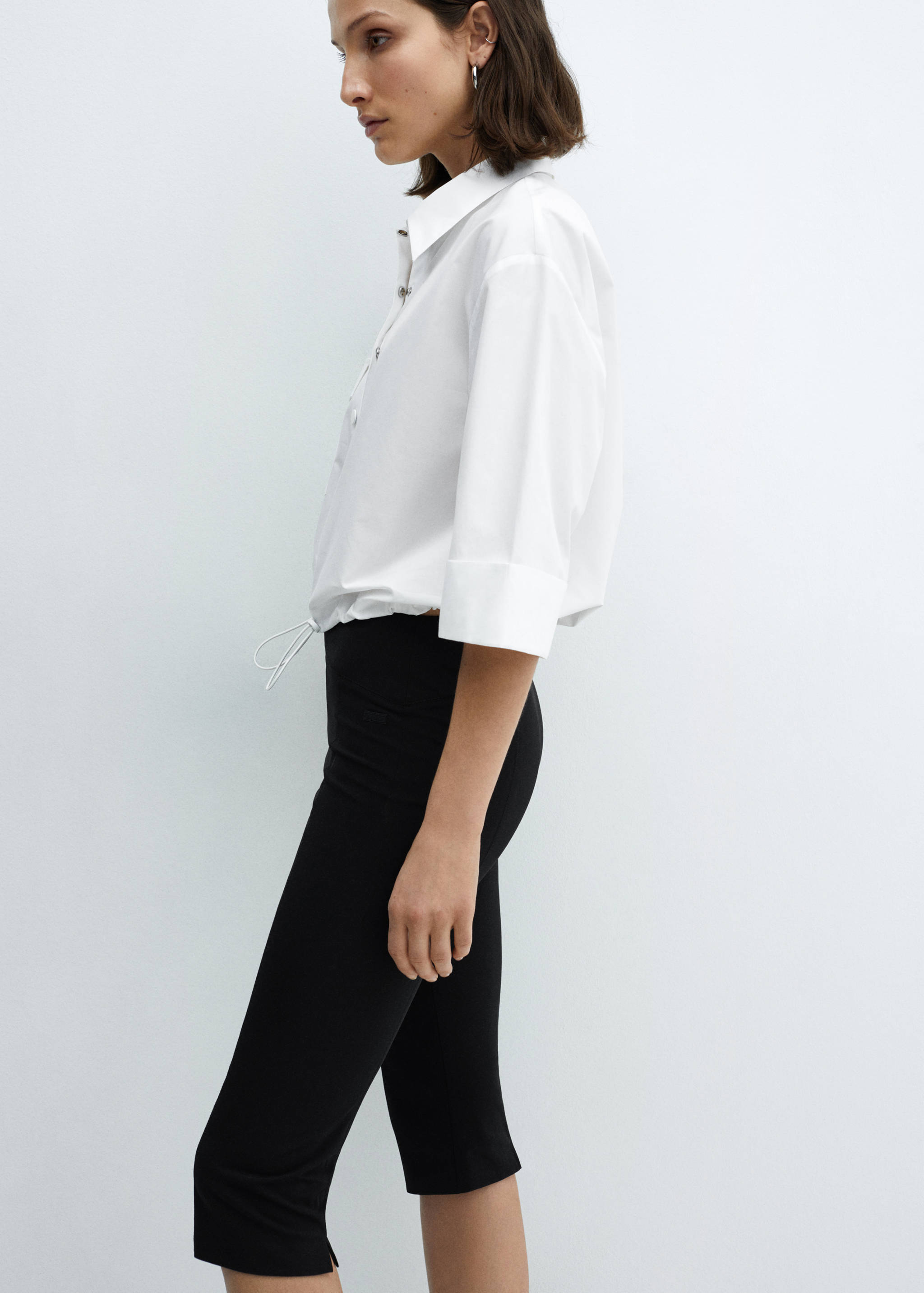 Camisa de algodão com base ajustável - Pormenor do artigo 4