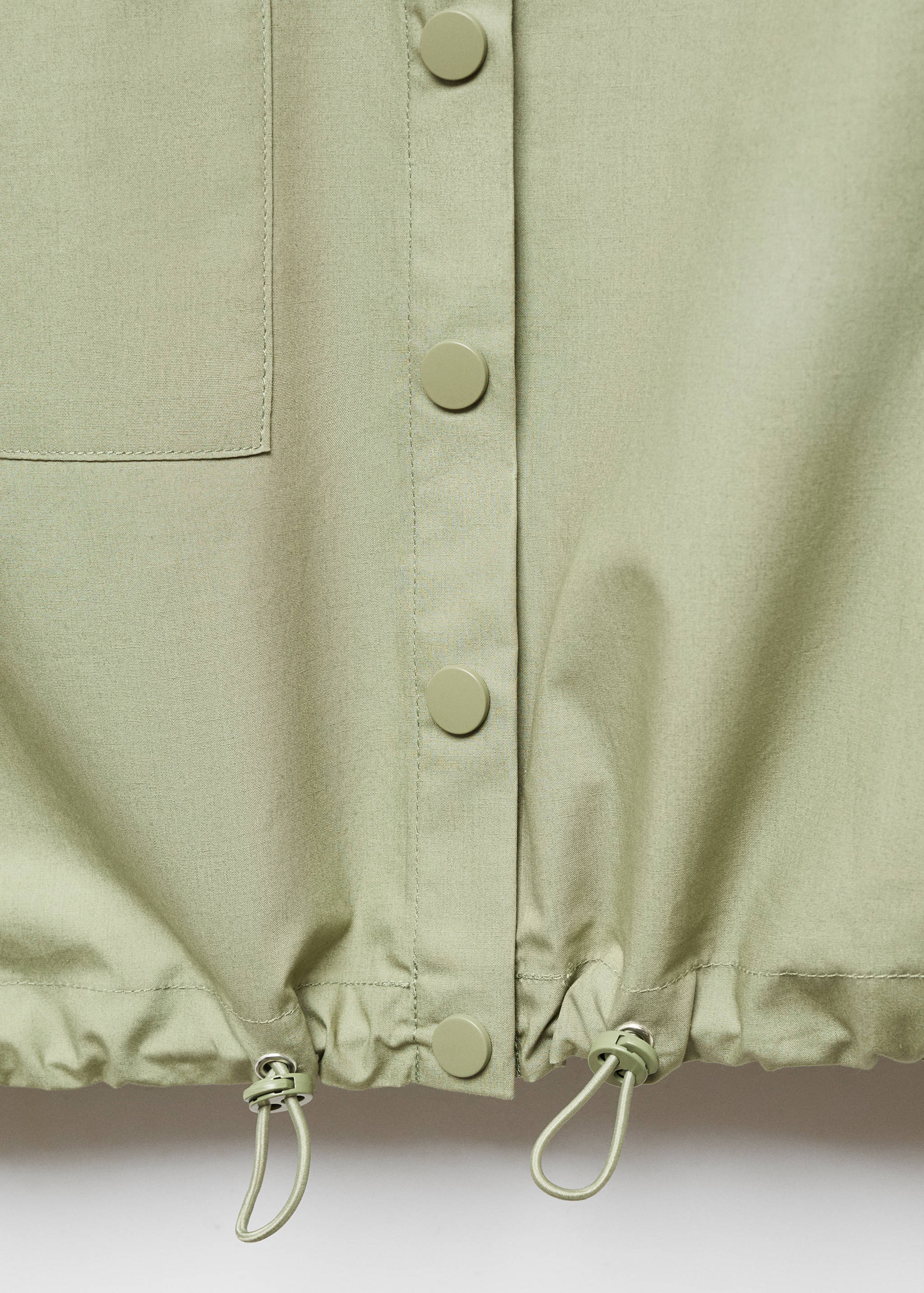 Camisa de algodão com base ajustável - Pormenor do artigo 8