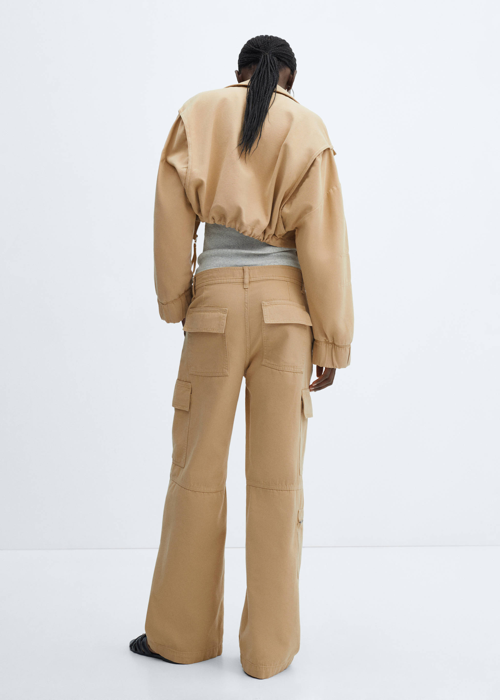 Pocket cargo jeans - Reverse of the article