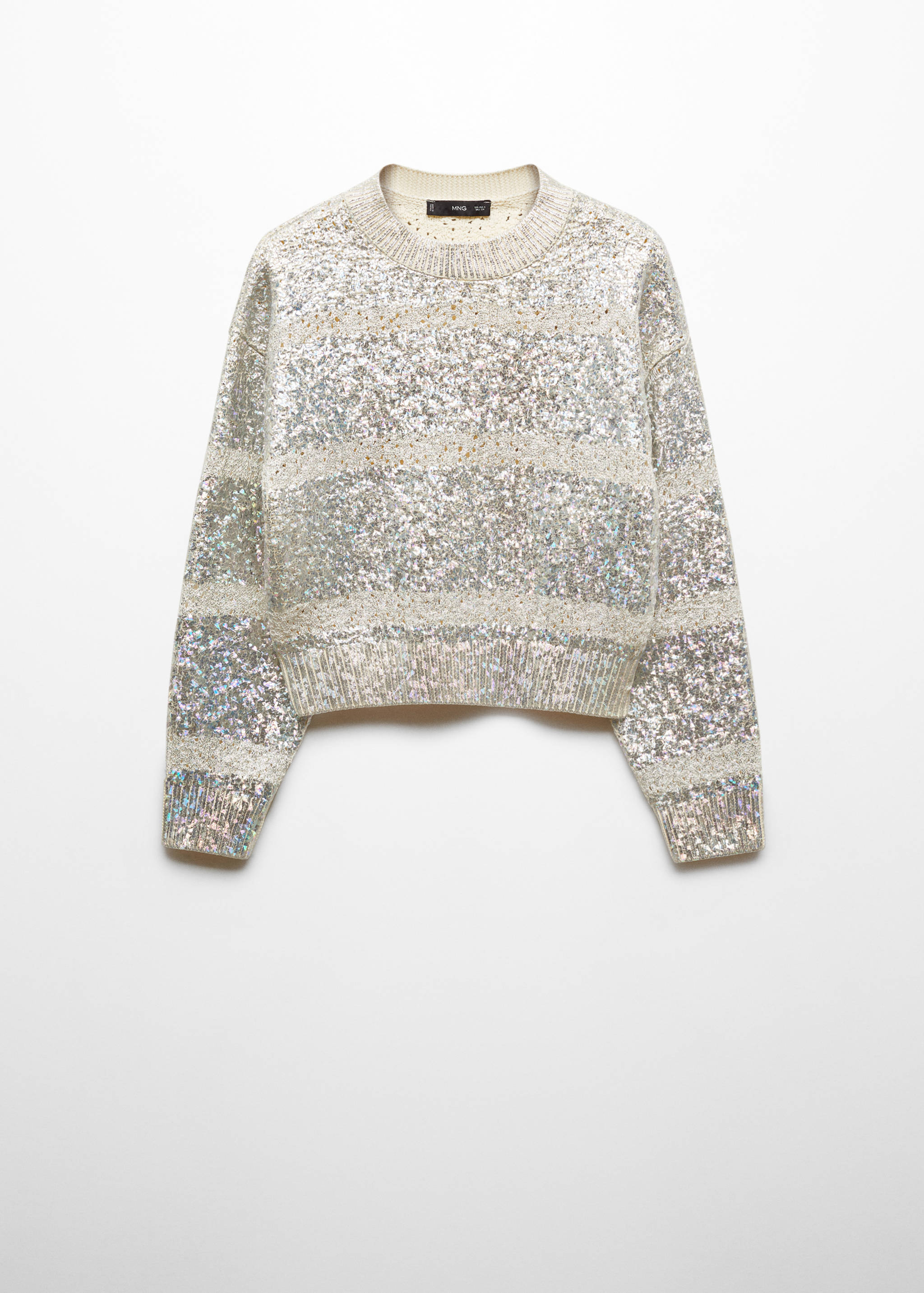 Jersey foil efecto tornasol - Artículo sin modelo