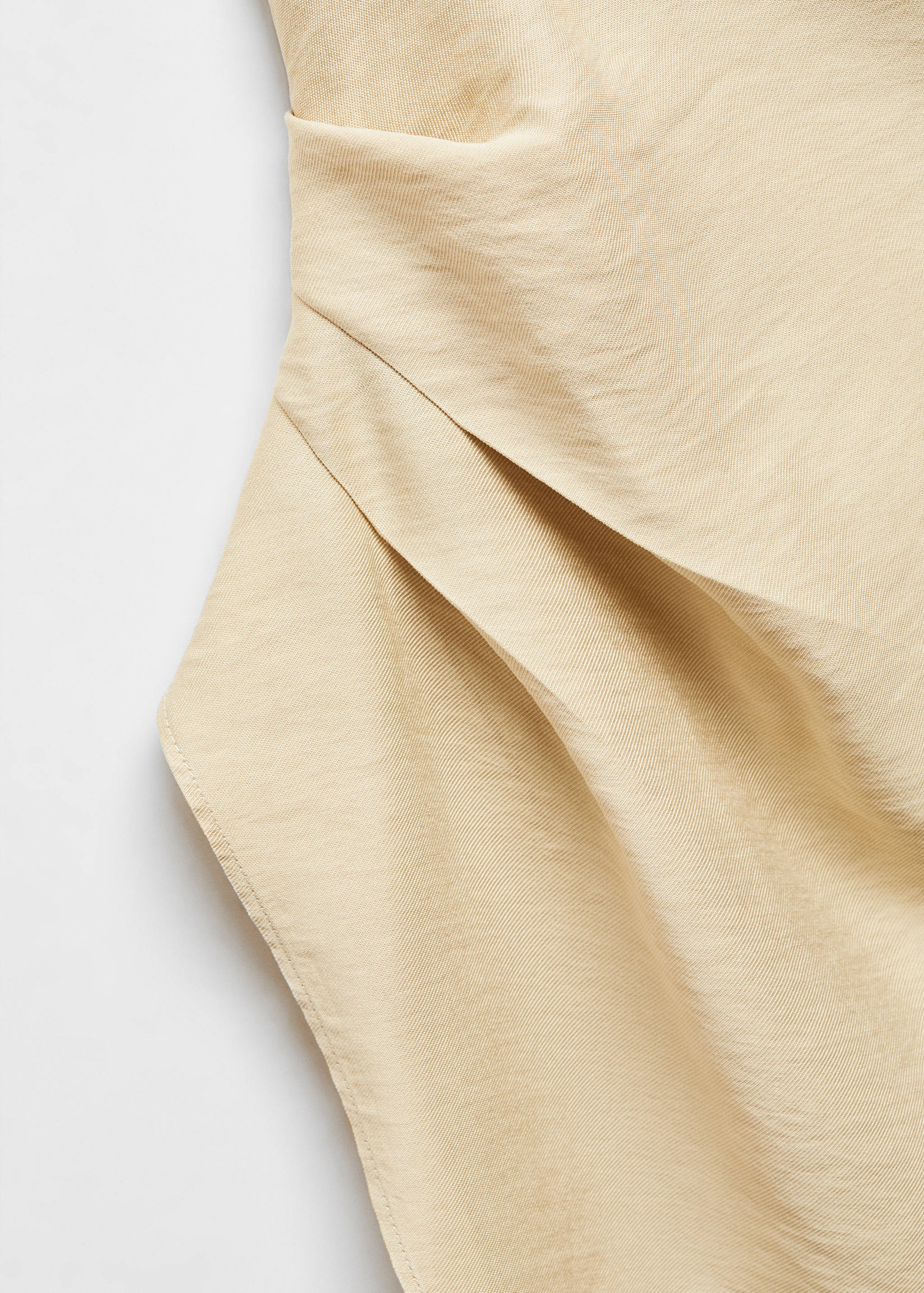 Asymmetric ruched top - Details of the article 8