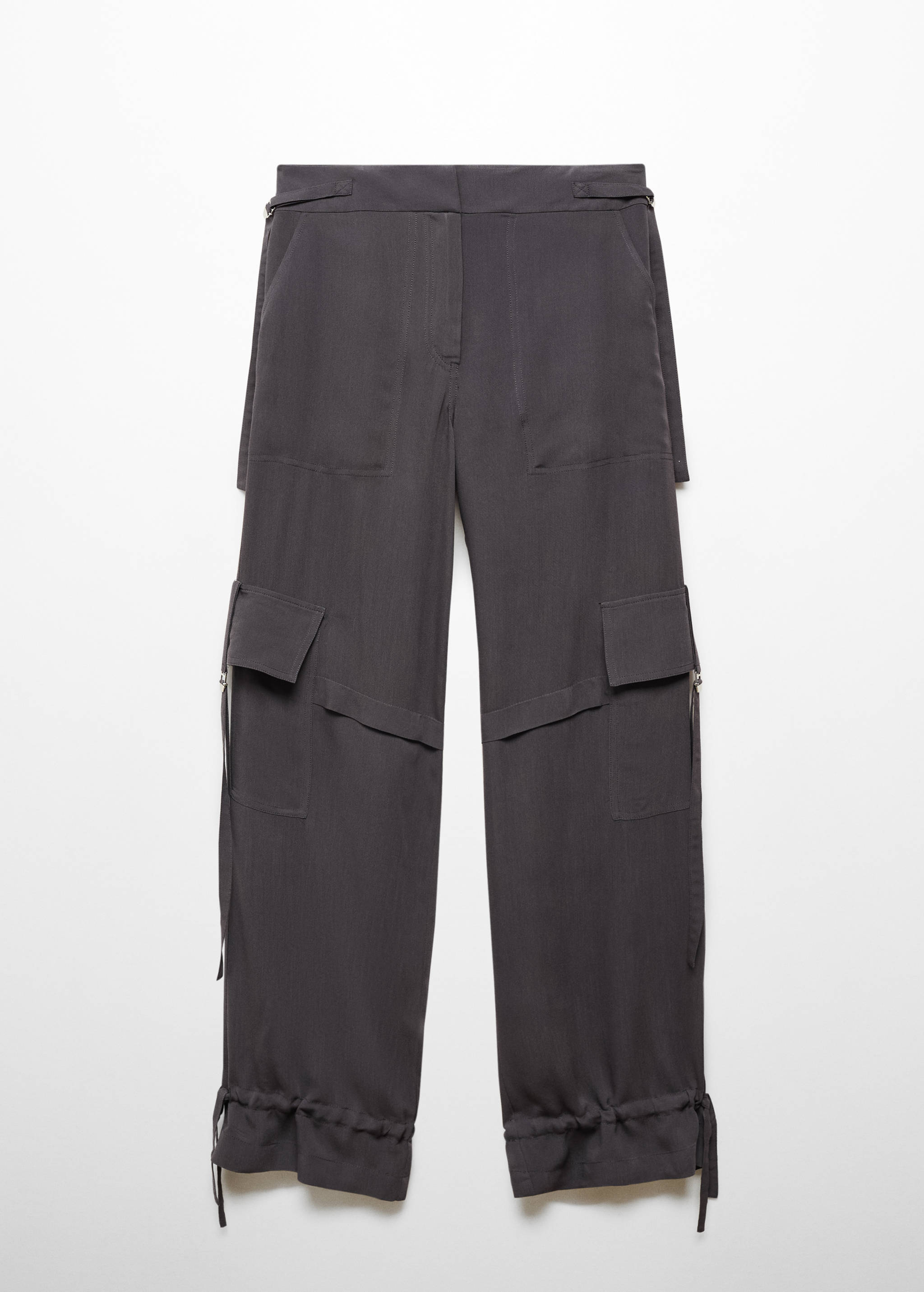 Cargo pants with metallic details - Article without model