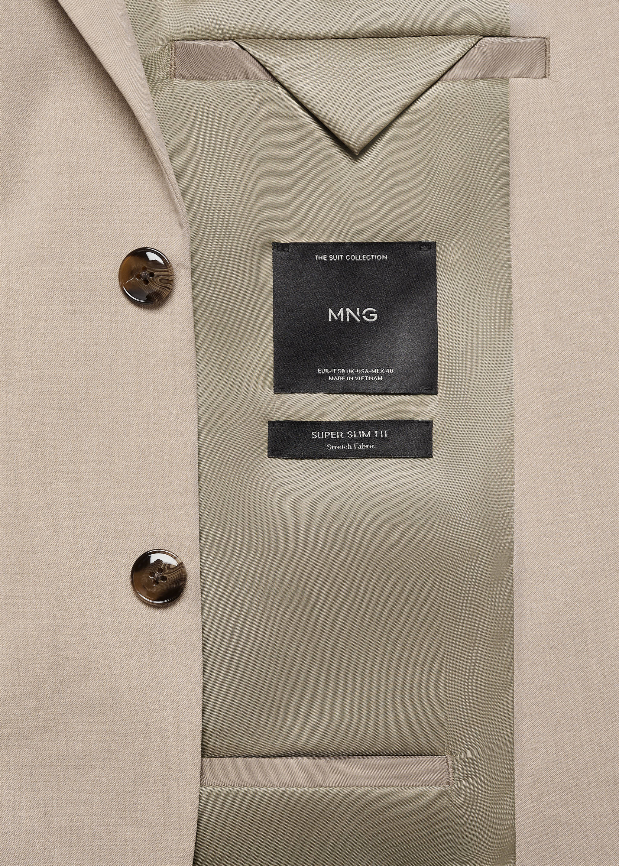 Veste costume París super slim-fit - Détail de l'article 8