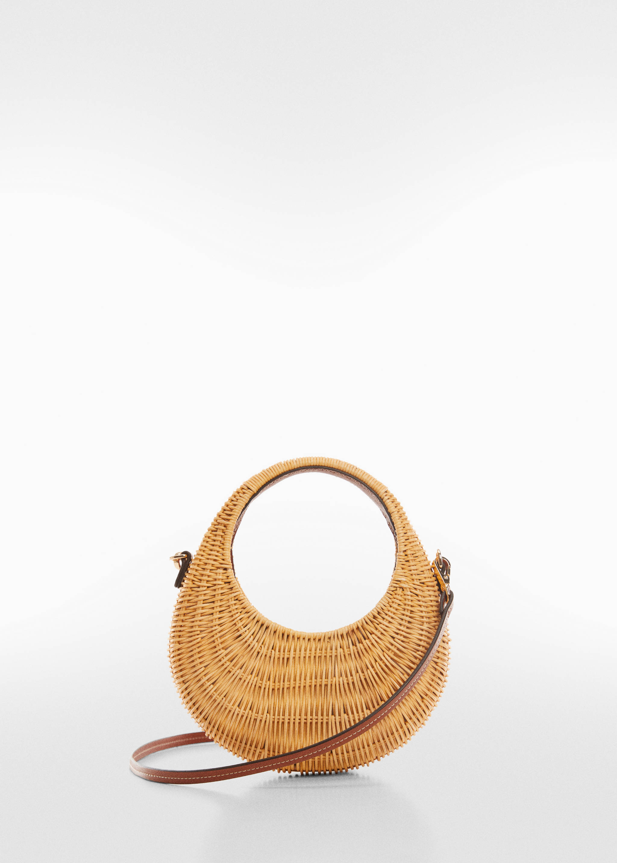 Rattan bag with double handle - Article without model