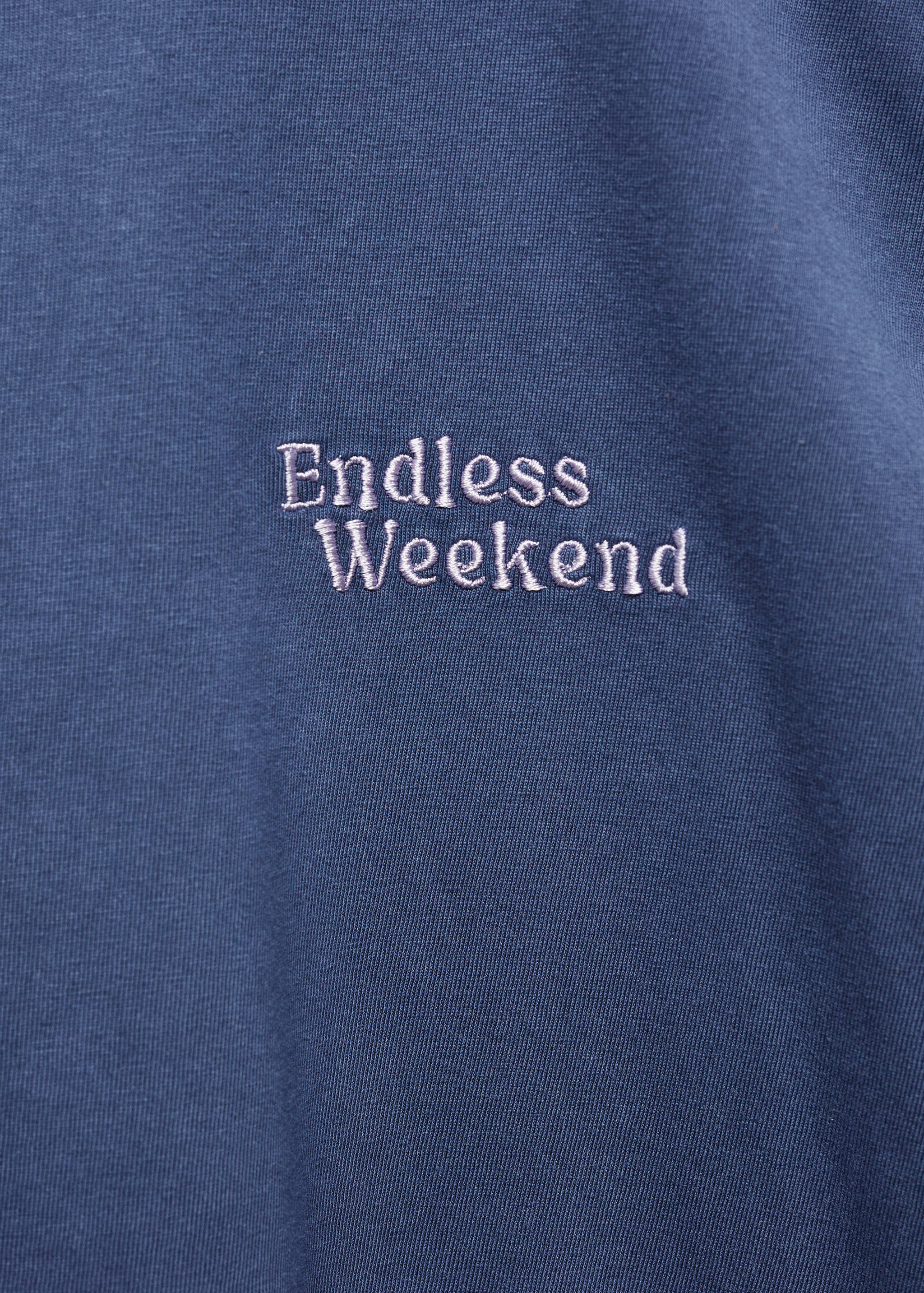 Printed message T-shirt - Details of the article 8